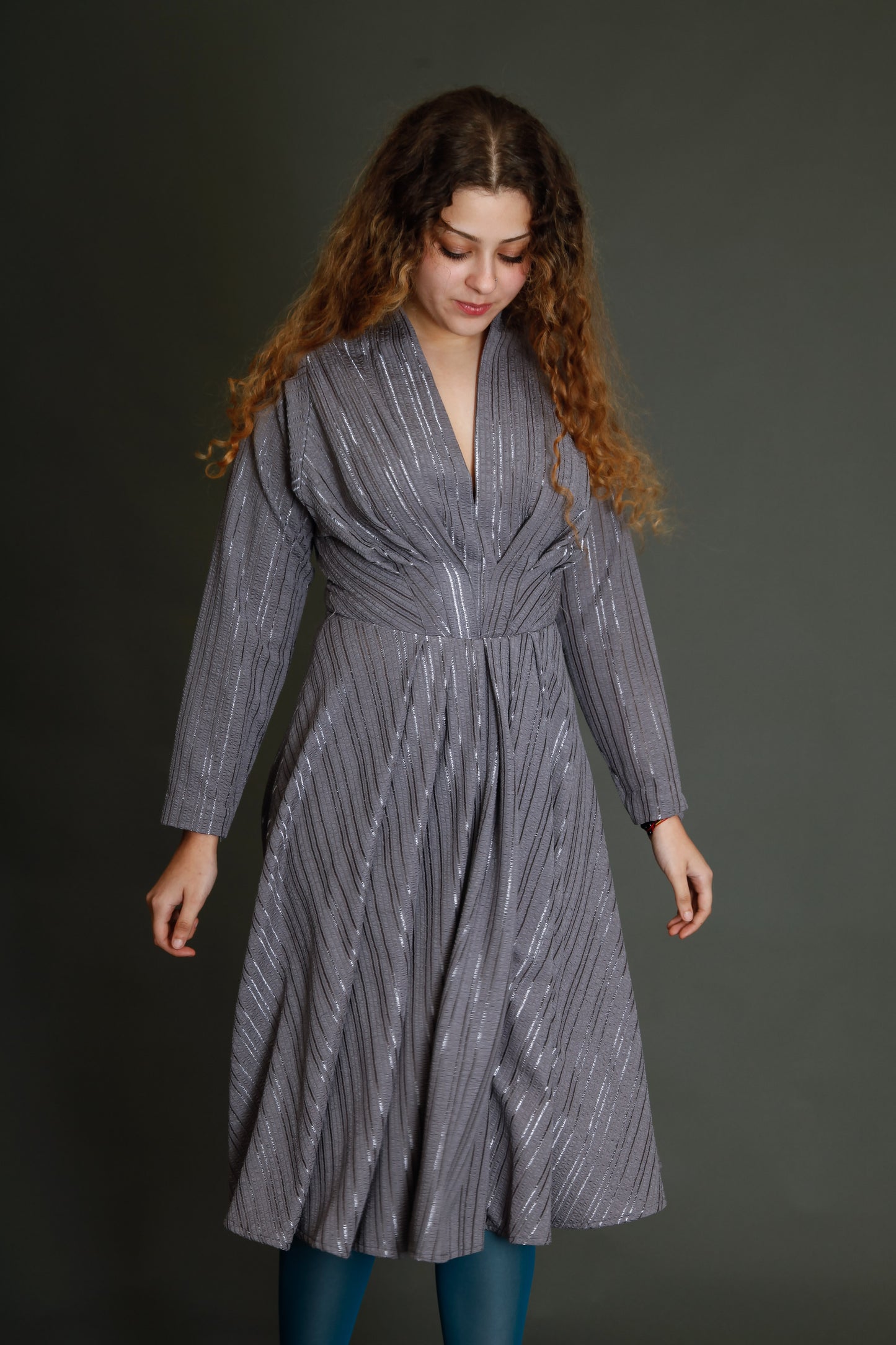 Schubette 70s Jersey Disco Diva Dress