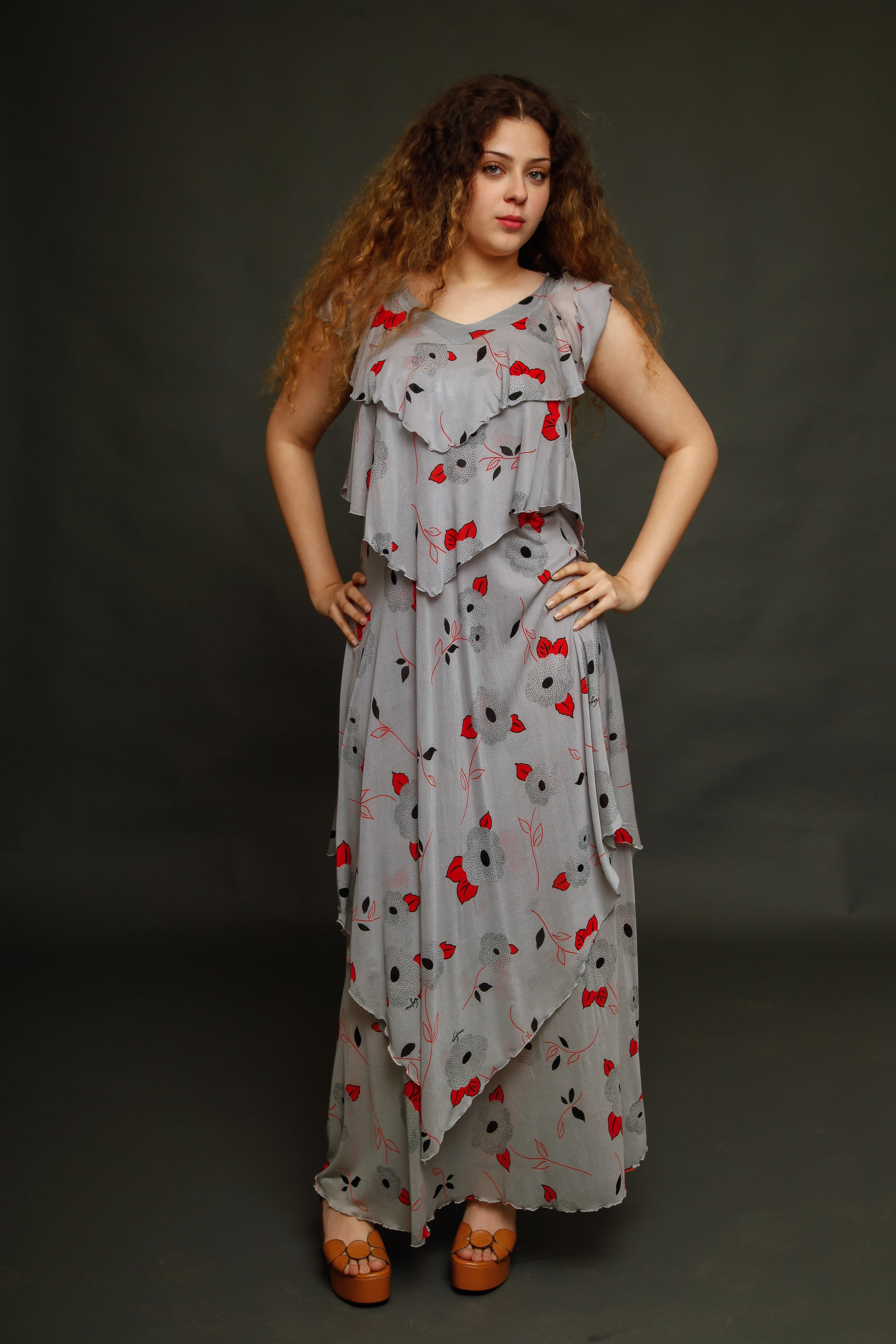 1970 Virginie Maxi Dress
