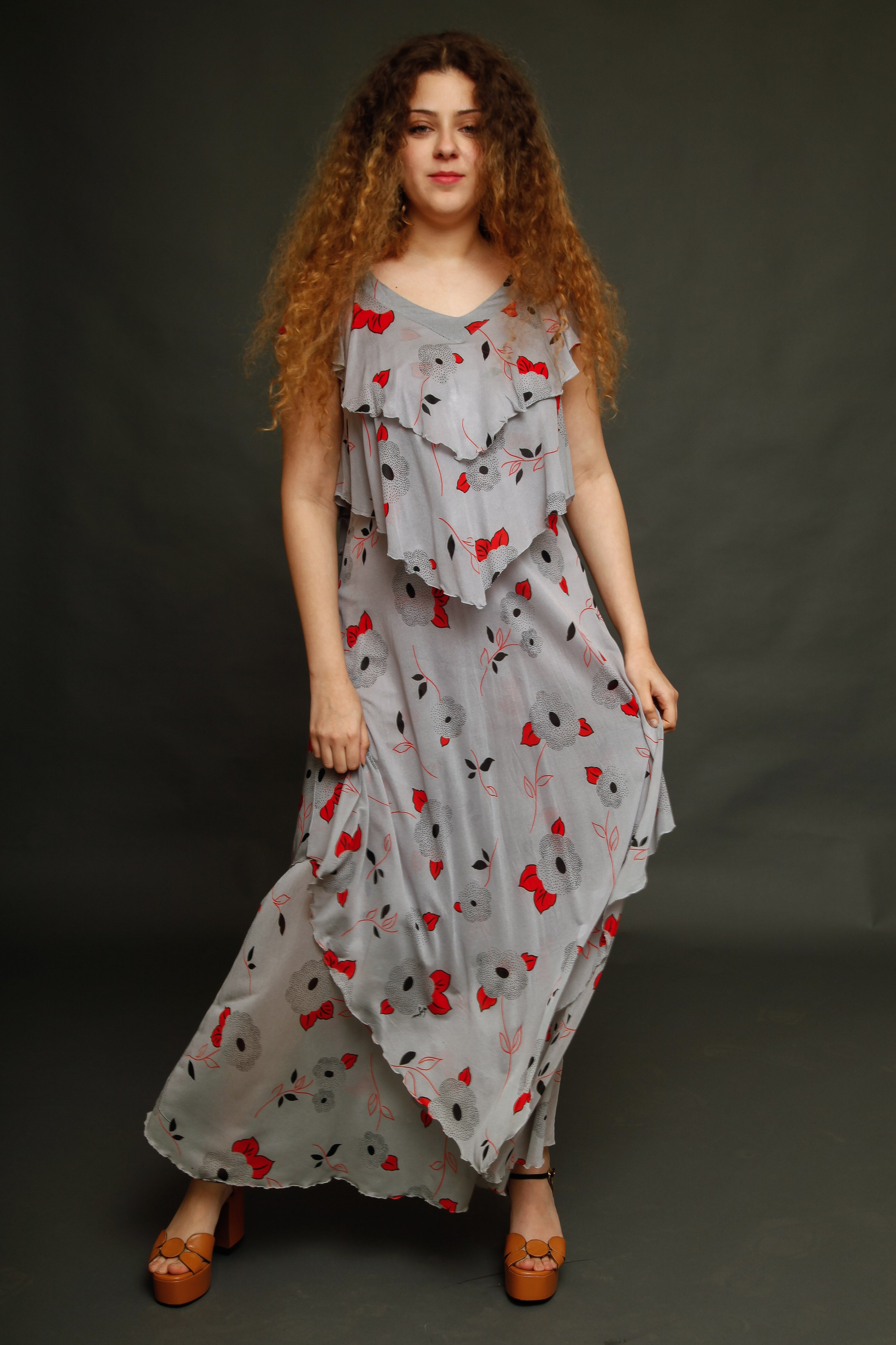 1970 Virginie Maxi Dress