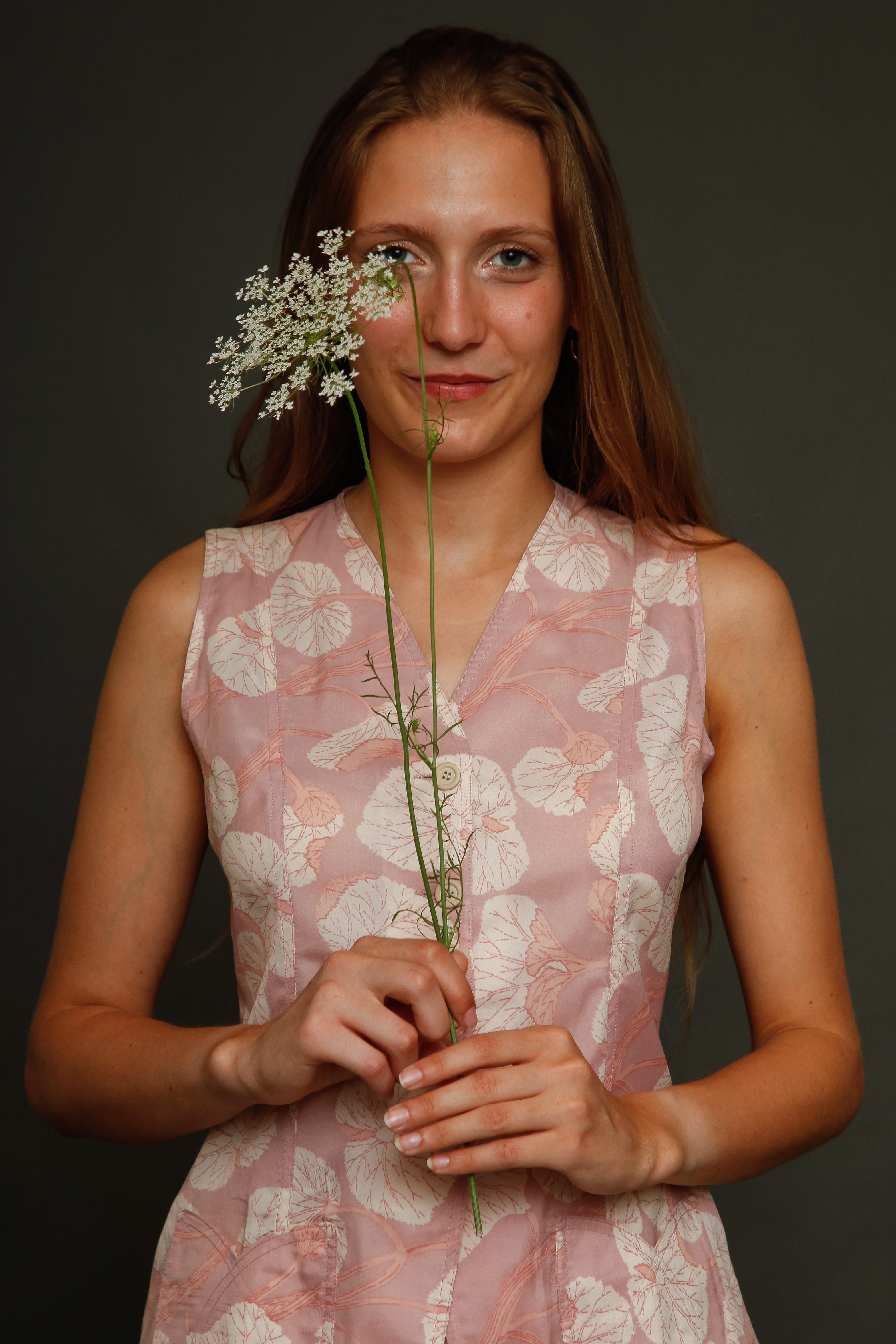 1970 Early Cacharel Floral Vest