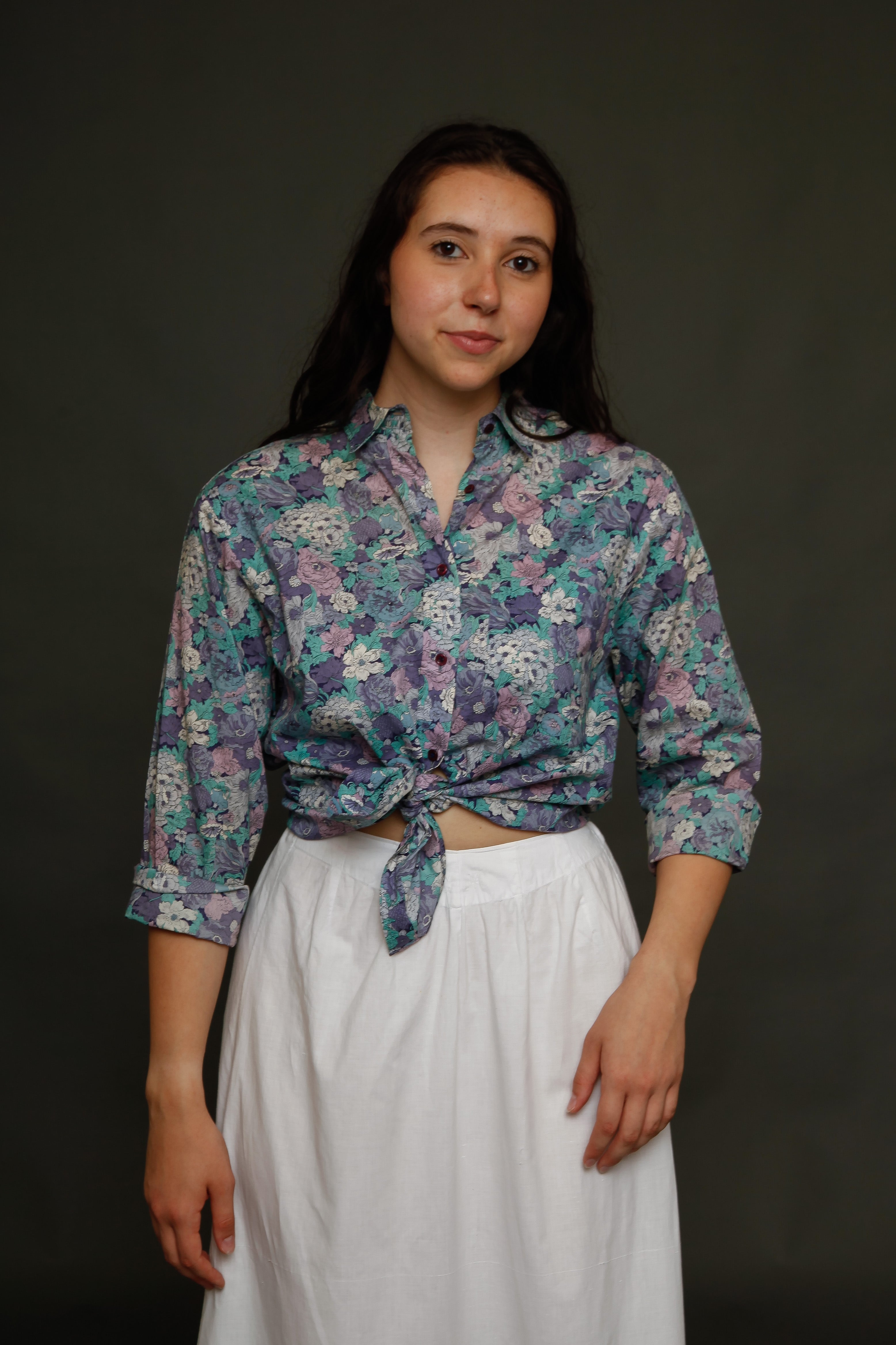 Cacharel Liberty of London Floral Print Shirt