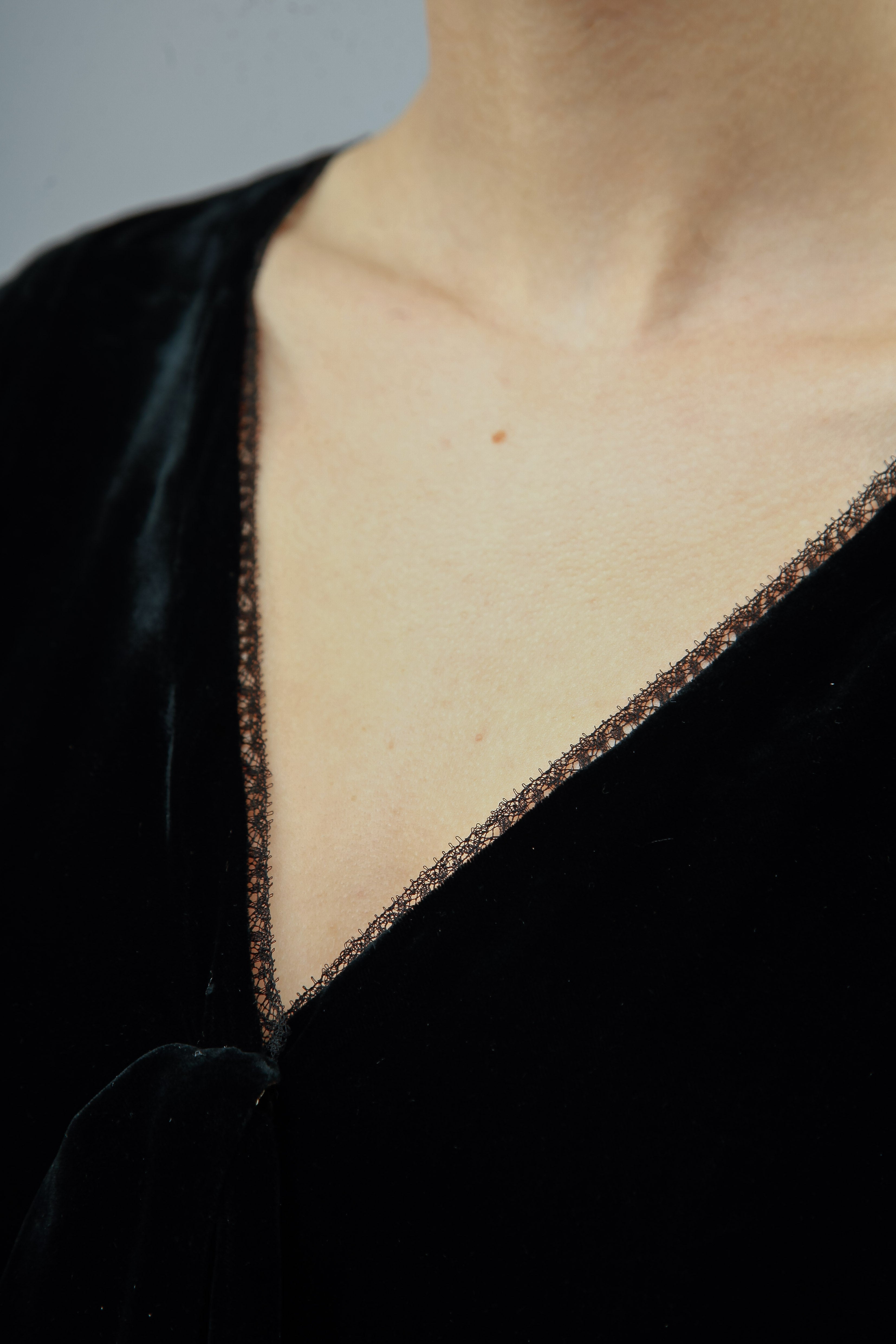 1920 Silk Velvet Dress