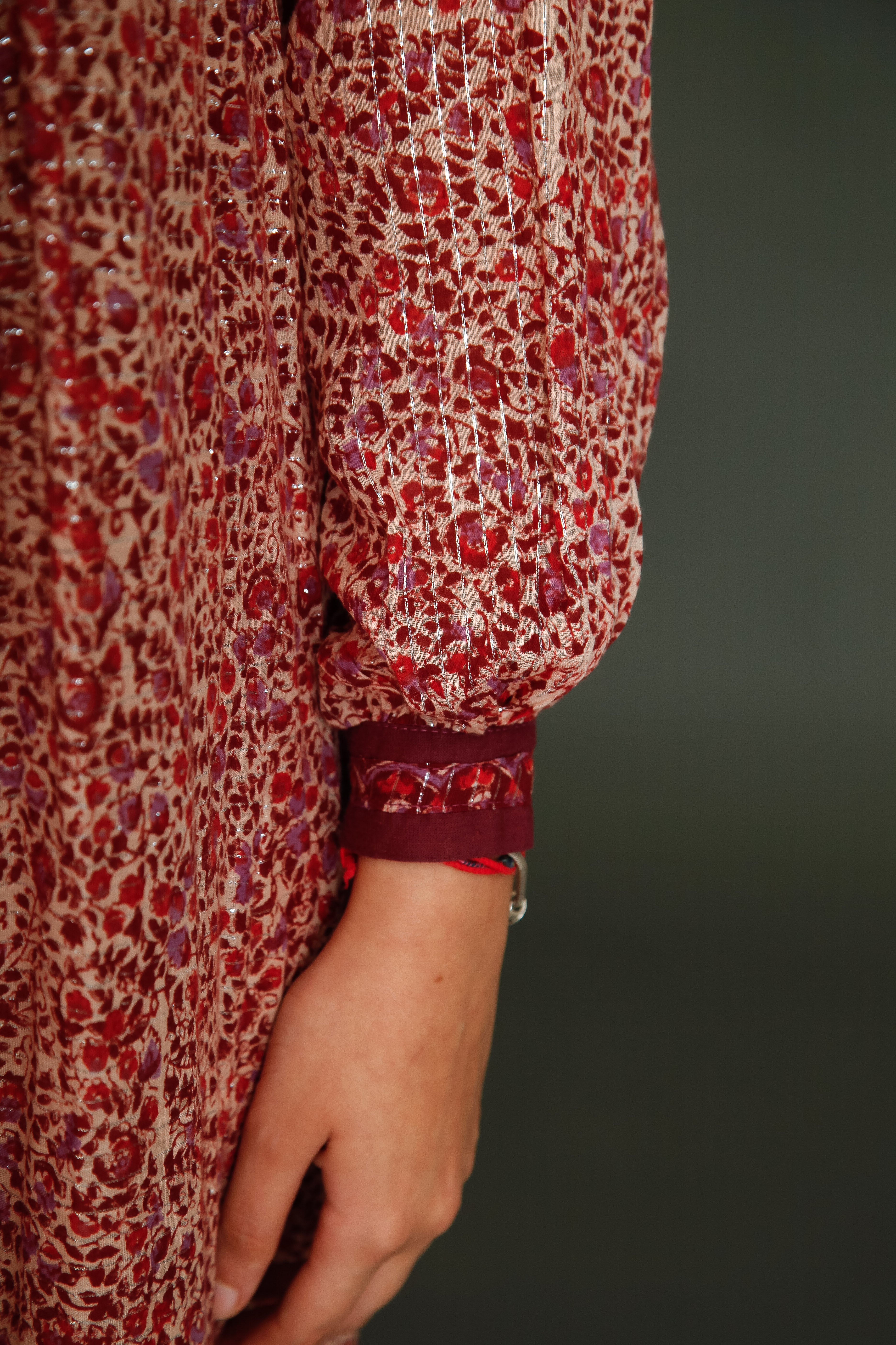 Late 70s Indian Gauze Dress