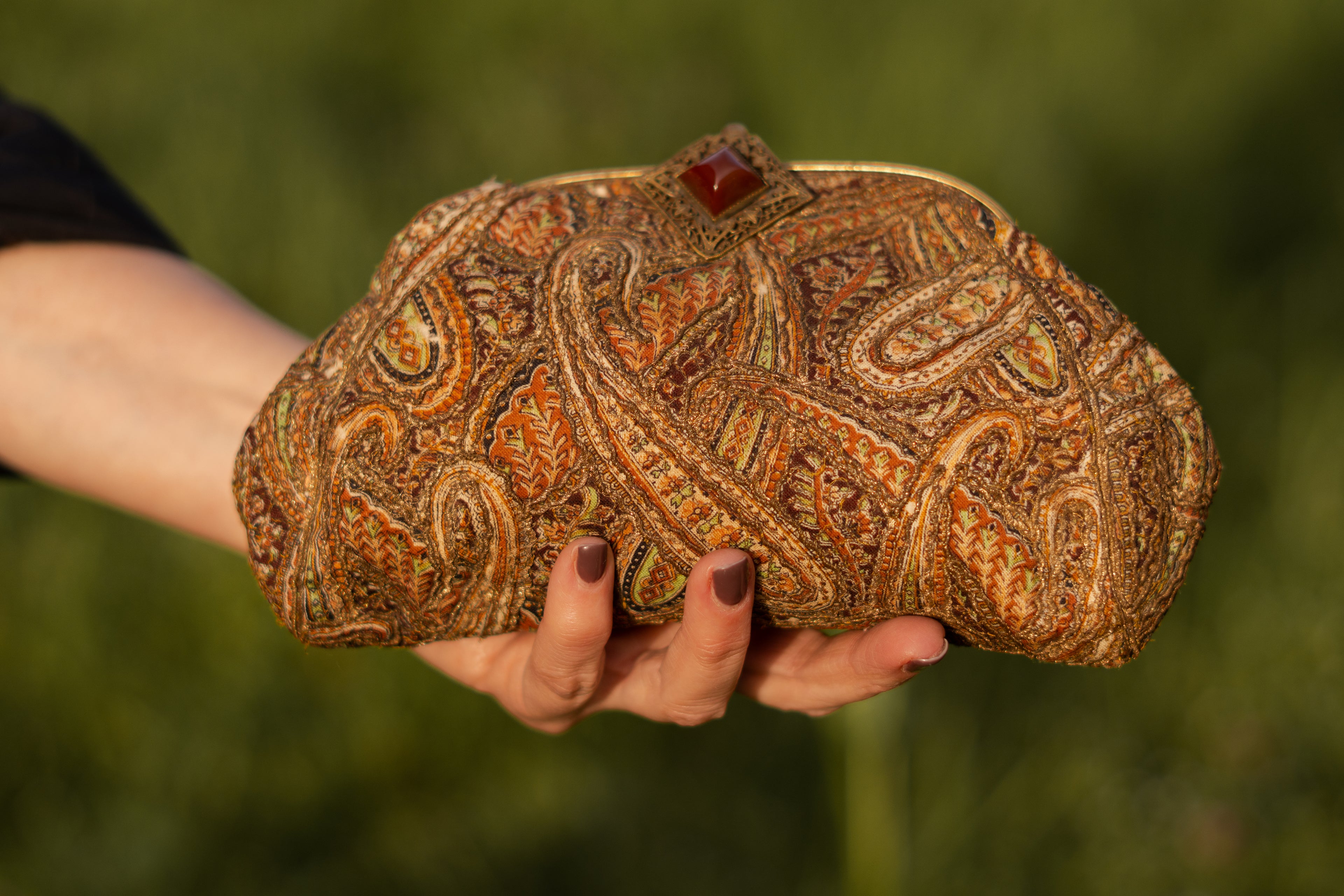 1930 Evening Clutch with Pasley Motifs