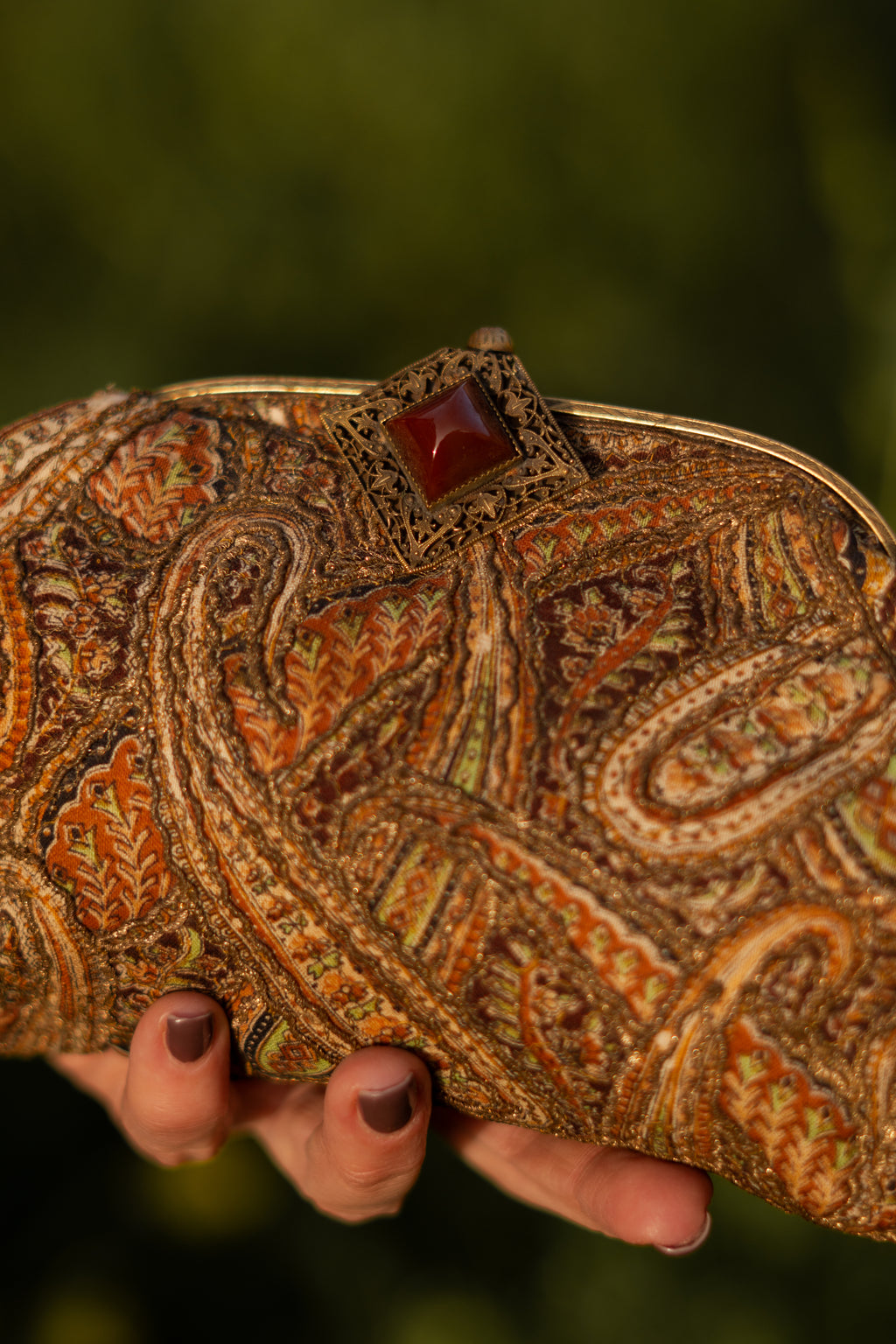 1930 Evening Clutch with Pasley Motifs