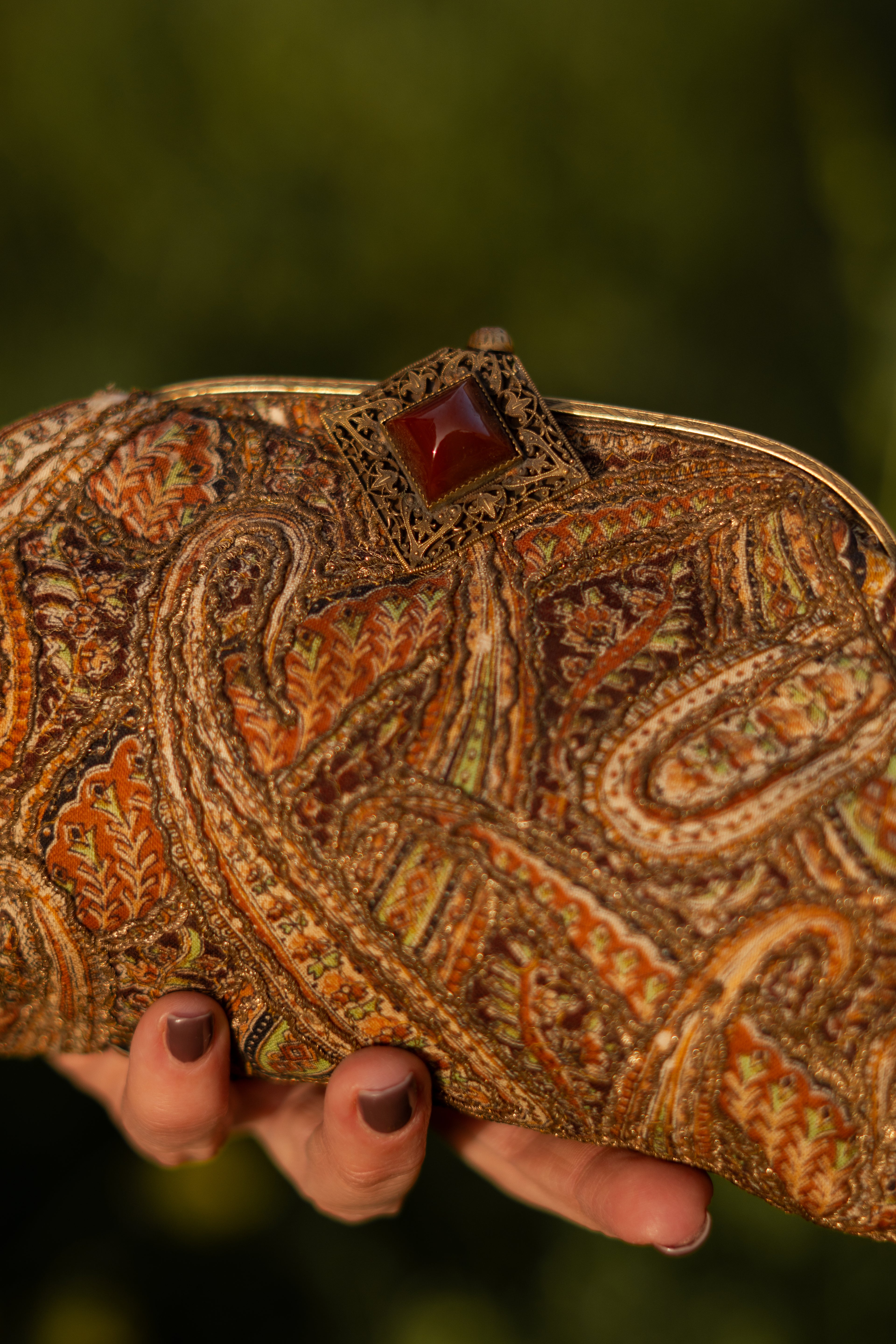 1930 Evening Clutch with Pasley Motifs