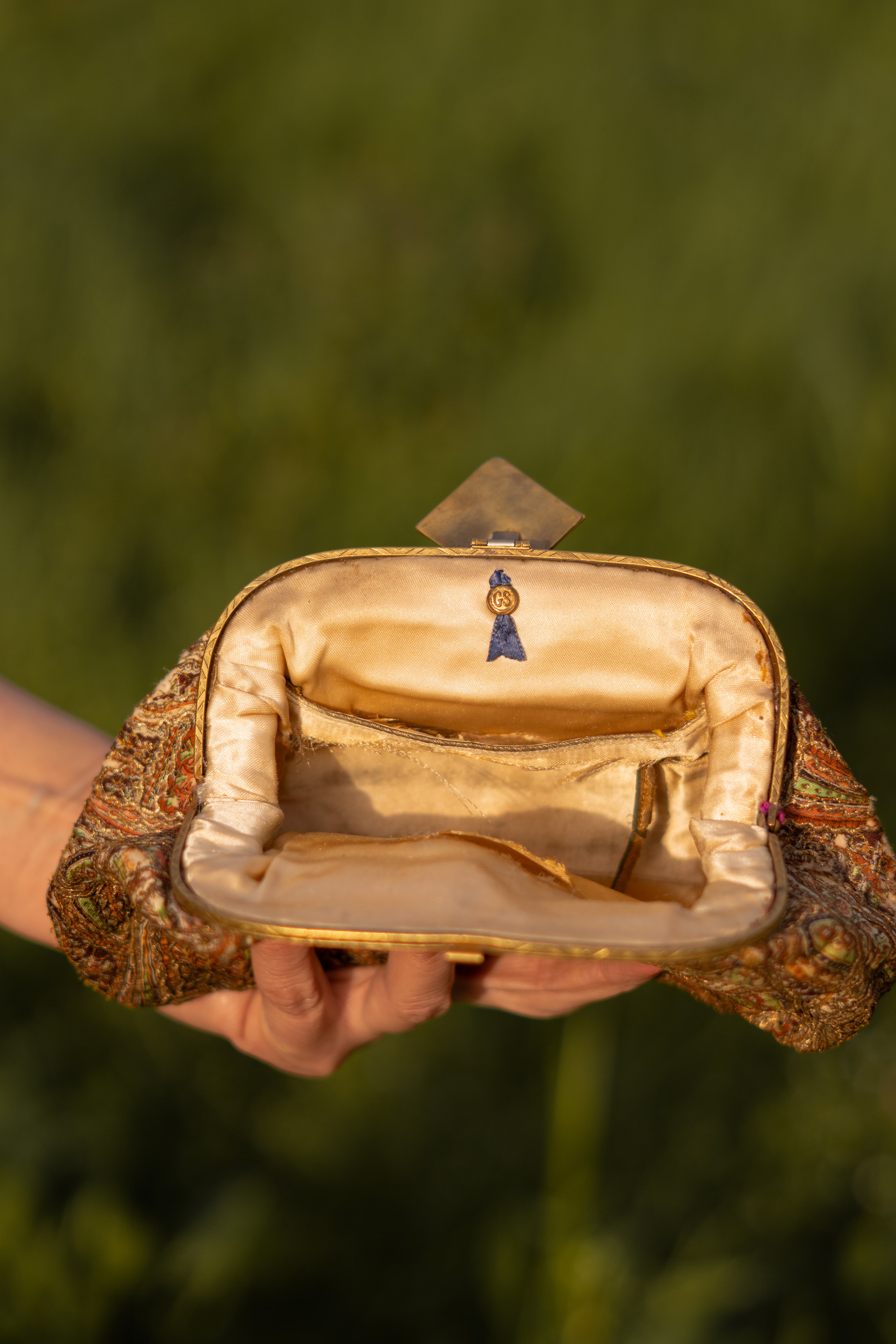 1930 Evening Clutch with Pasley Motifs