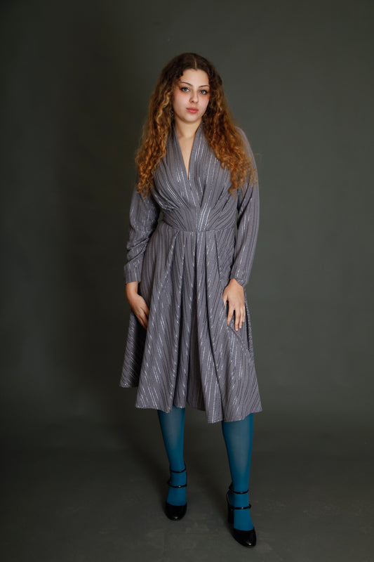 Schubette 70s Jersey Disco Diva Dress