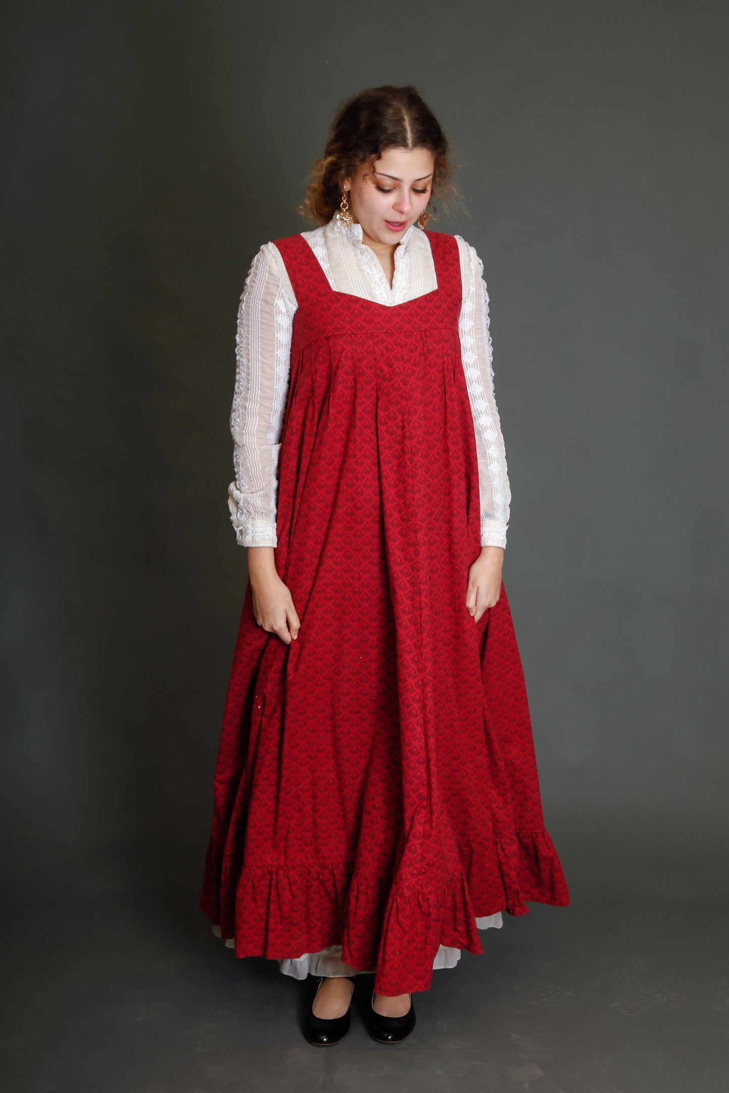 Early Laura Ashley Prairie Dress