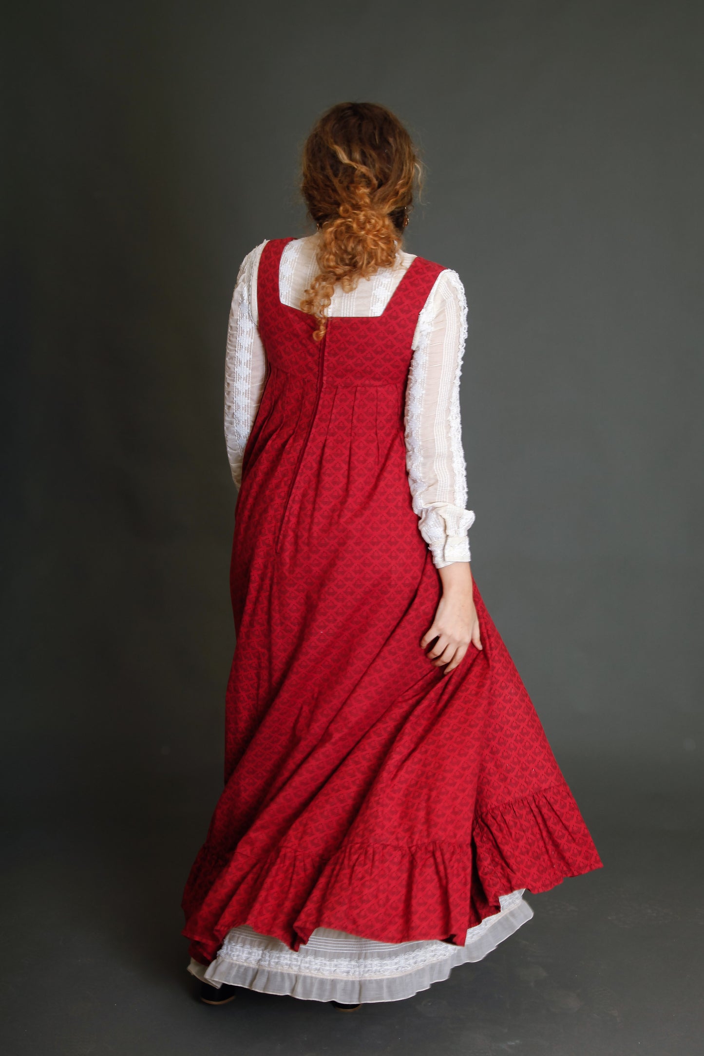 Early Laura Ashley Prairie Dress