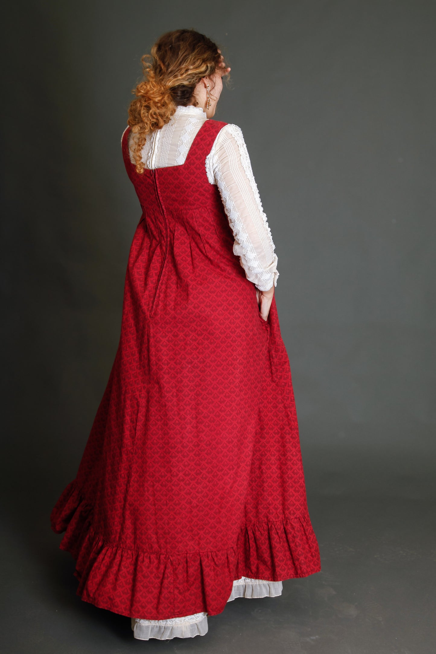 Early Laura Ashley Prairie Dress