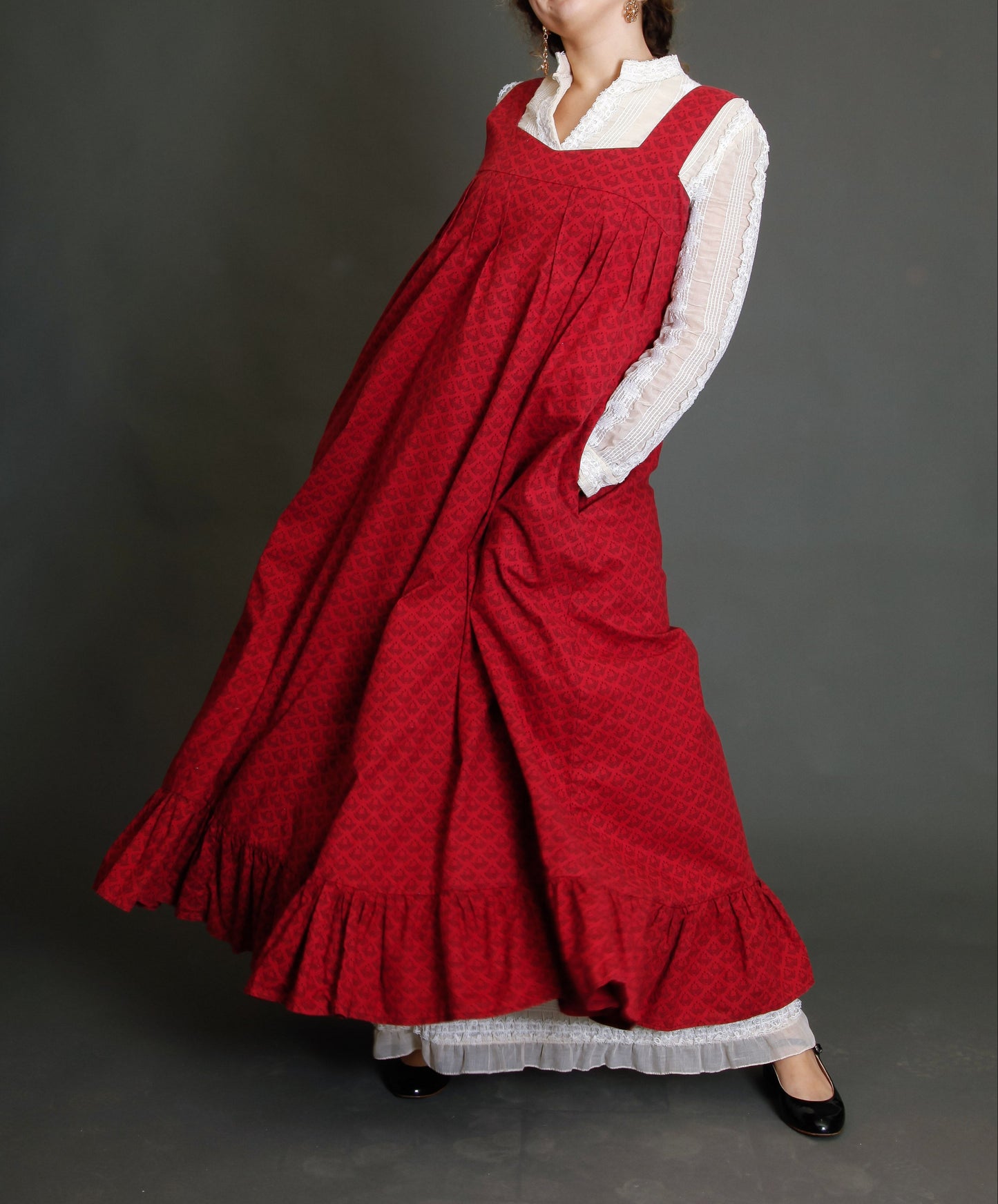 Early Laura Ashley Prairie Dress