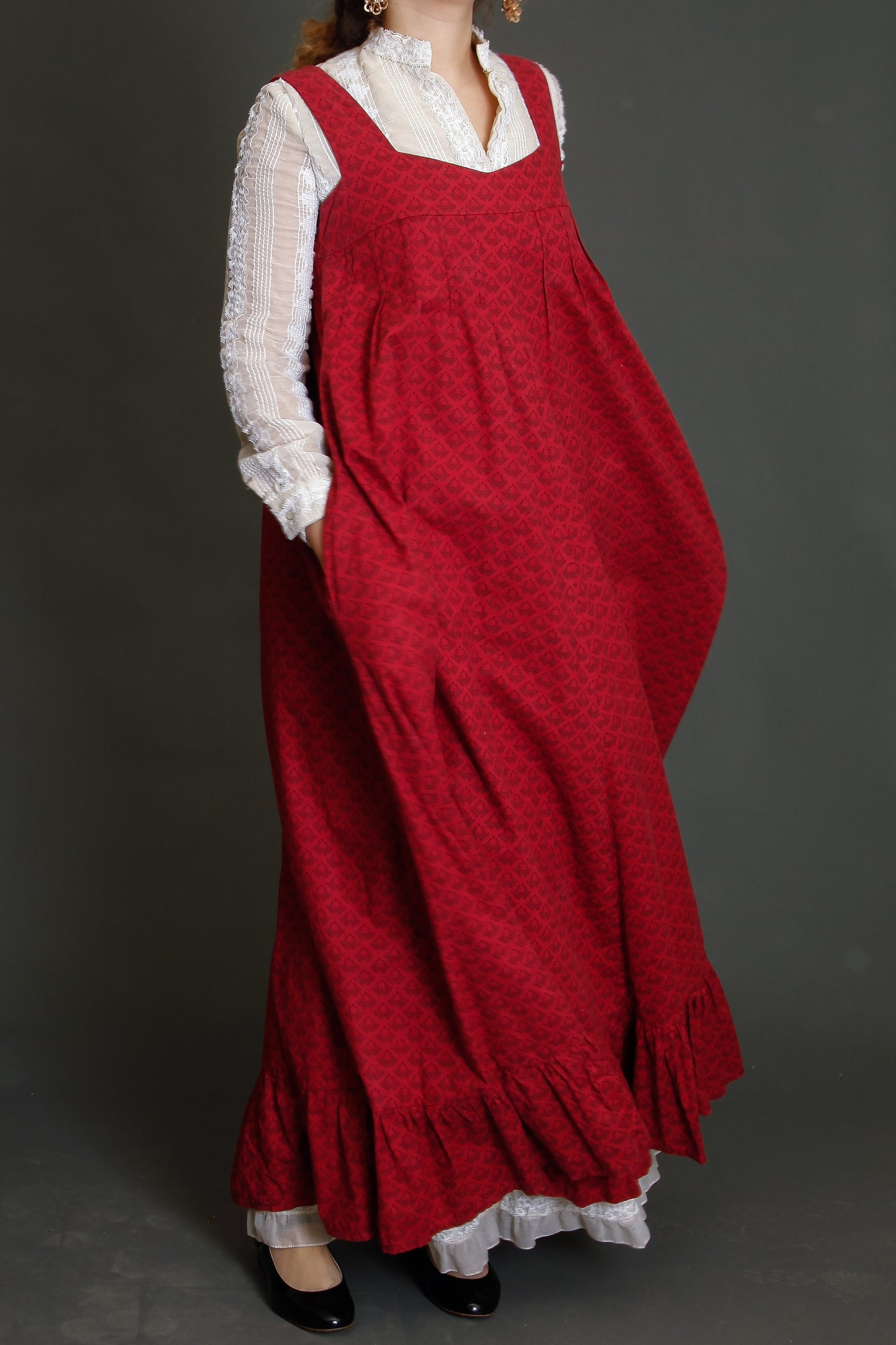 Early Laura Ashley Prairie Dress