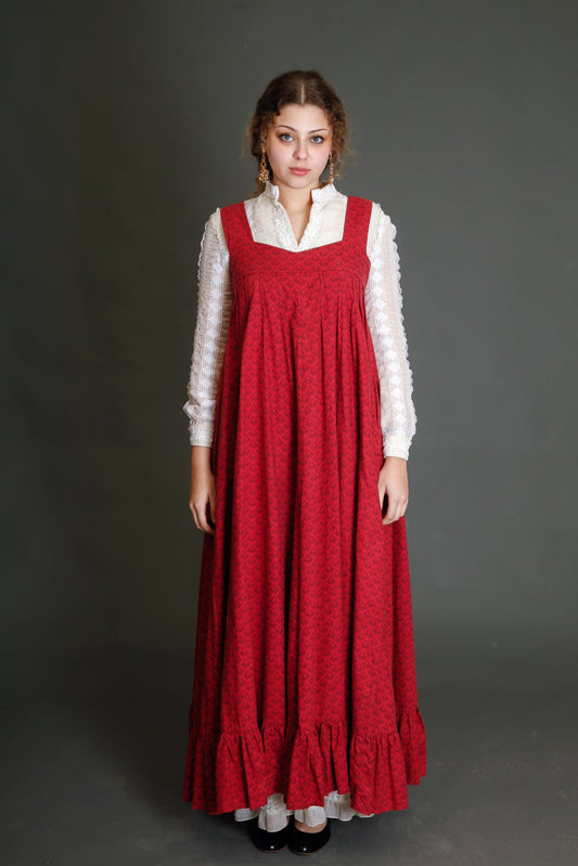 Early Laura Ashley Prairie Dress