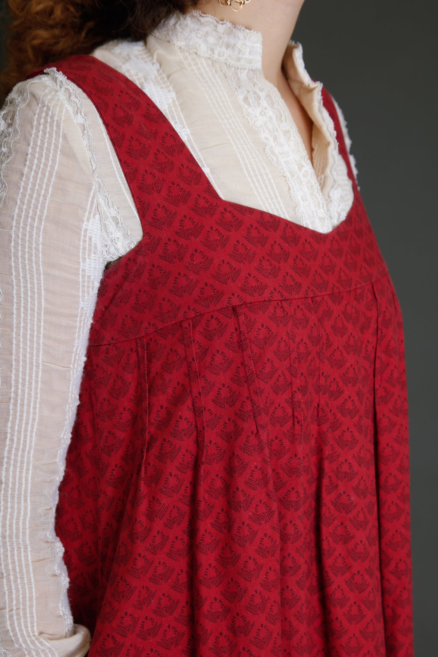 Early Laura Ashley Prairie Dress