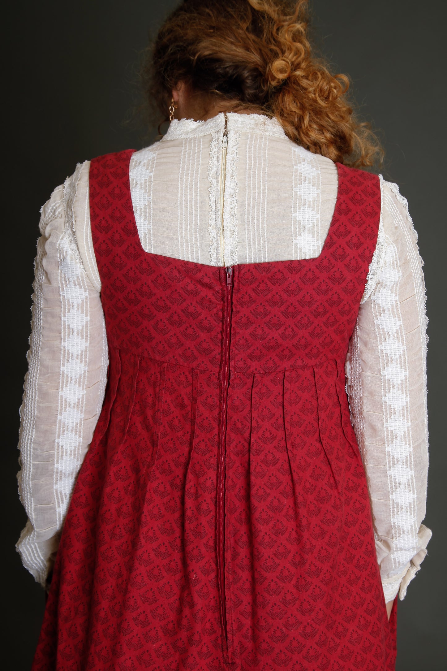 Early Laura Ashley Prairie Dress