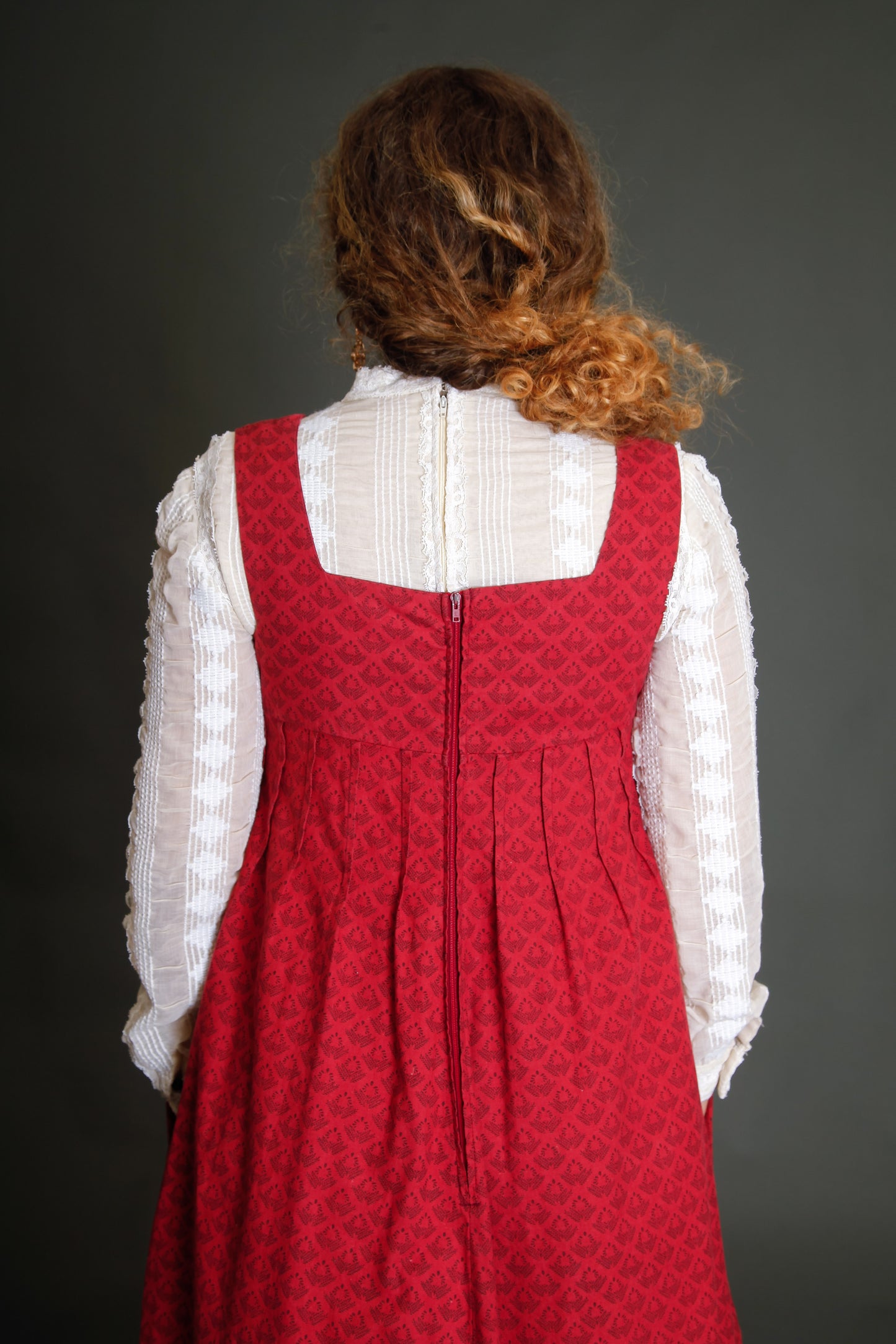 Early Laura Ashley Prairie Dress