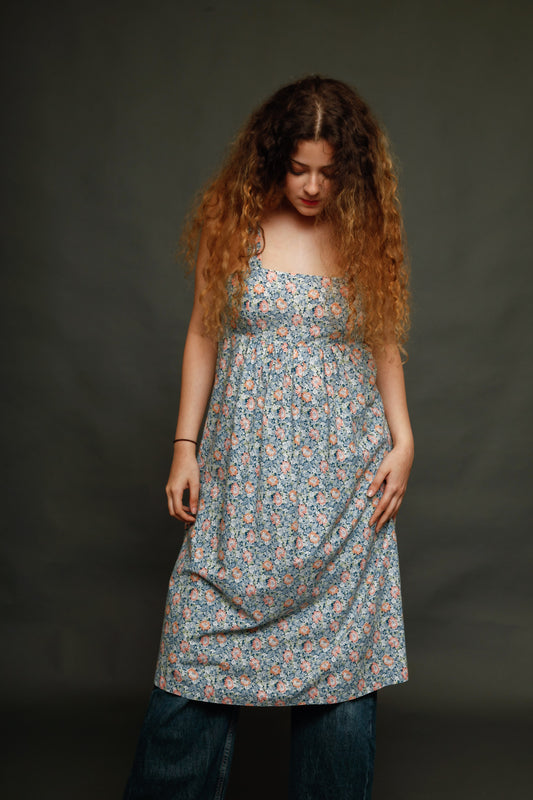 1970 Liberty Print Sundress