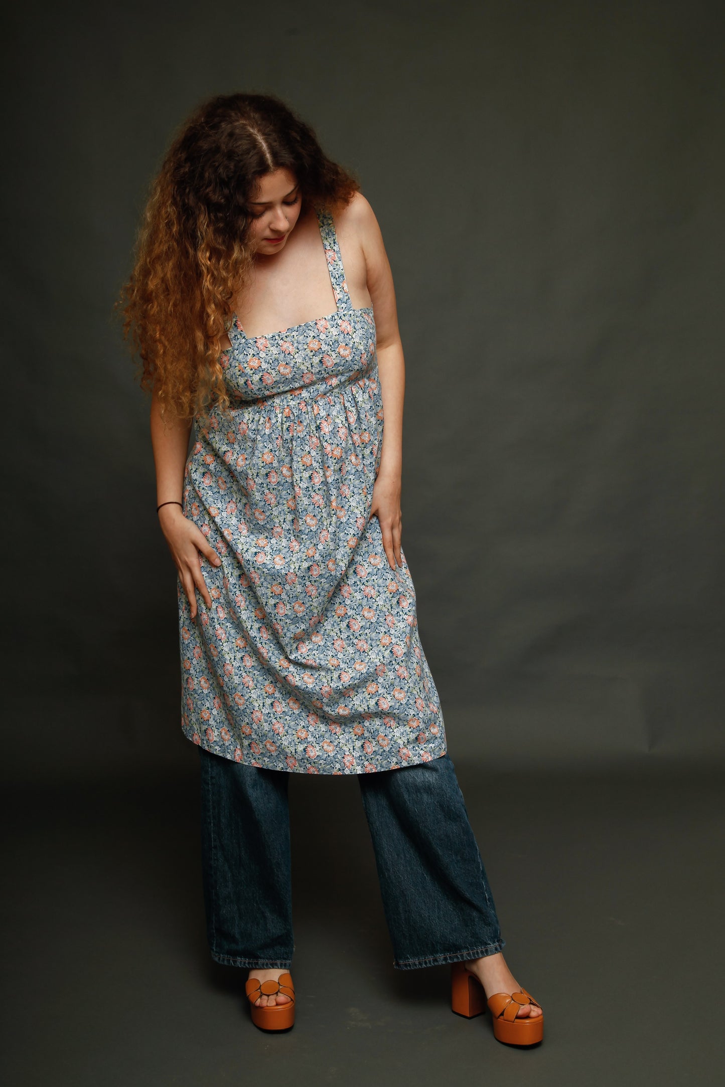 1970 Liberty Print Sundress
