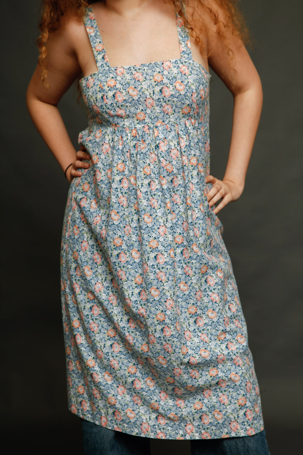 1970 Liberty Print Sundress