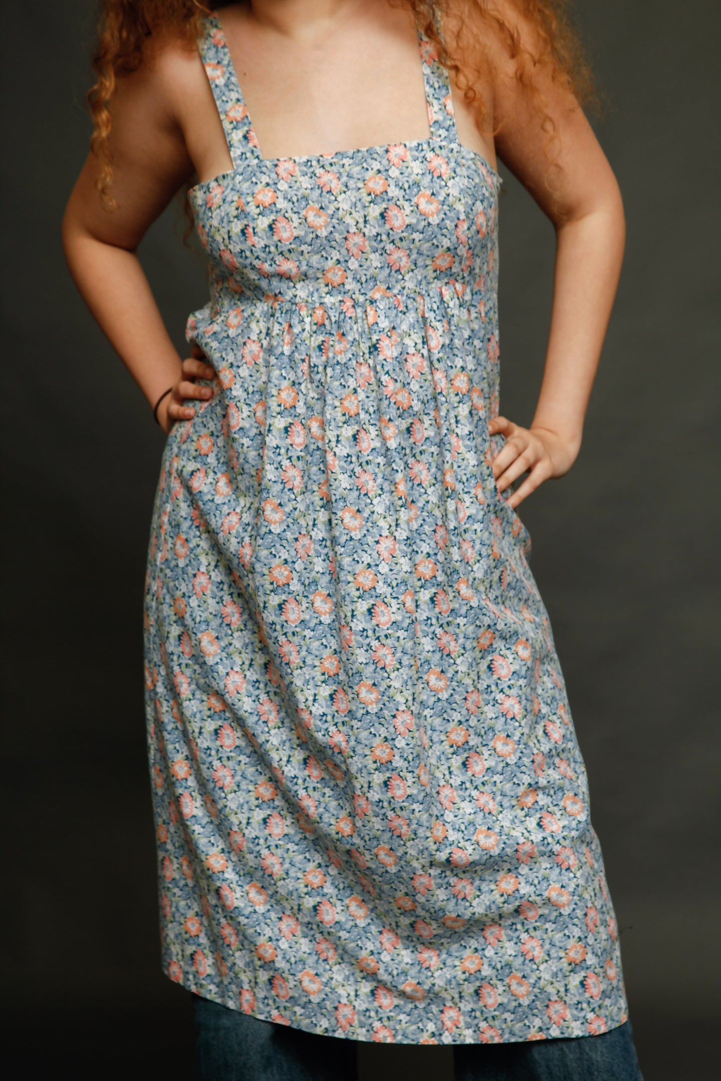 1970 Liberty Print Sundress