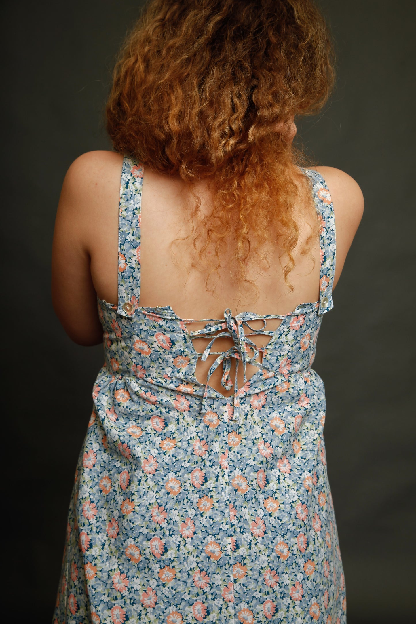 1970 Liberty Print Sundress
