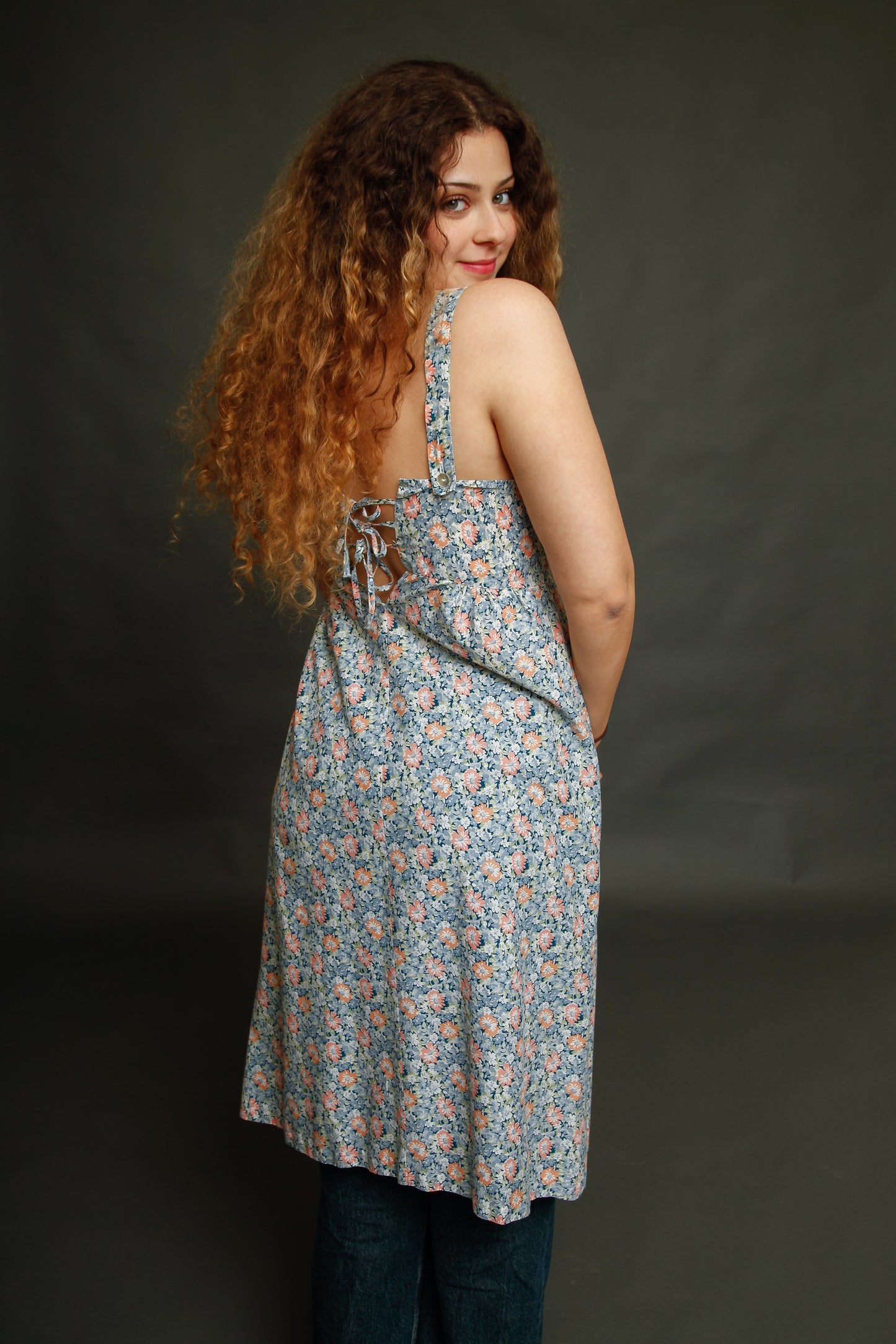1970 Liberty Print Sundress