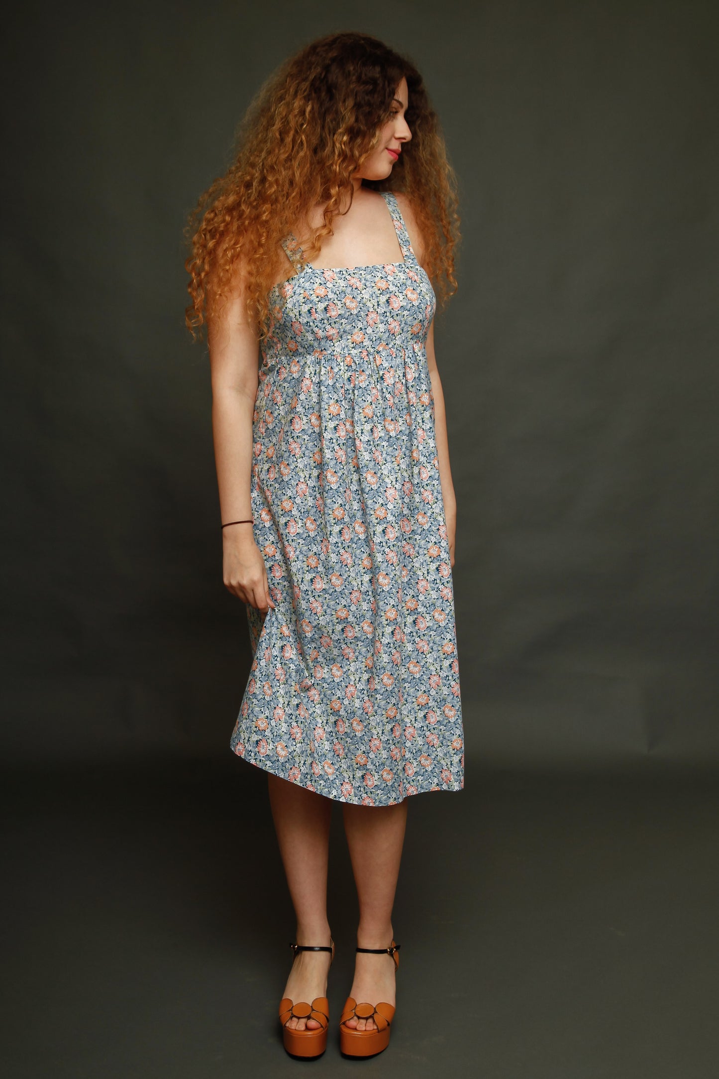 1970 Liberty Print Sundress