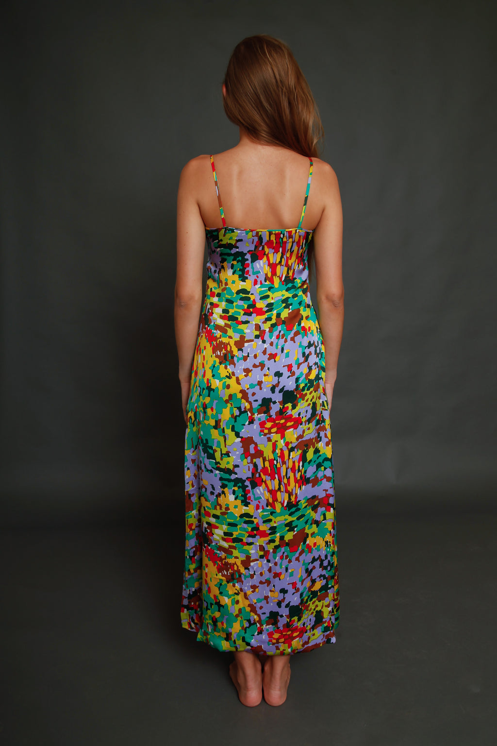 Galanos for Amelia Gray Silk Slip Dress