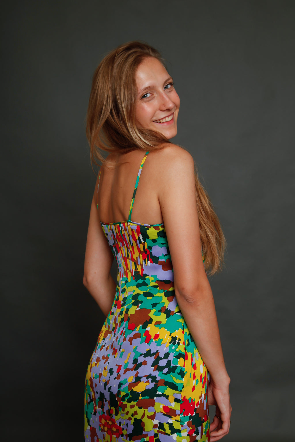 Galanos for Amelia Gray Silk Slip Dress