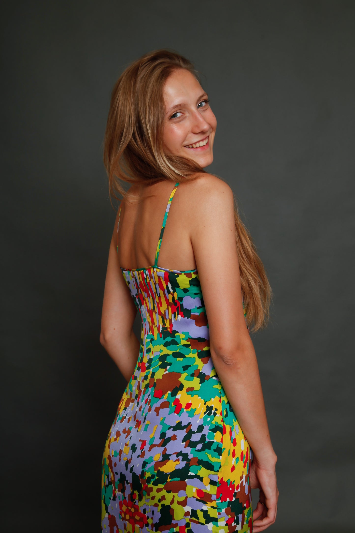 Galanos for Amelia Gray Silk Slip Dress