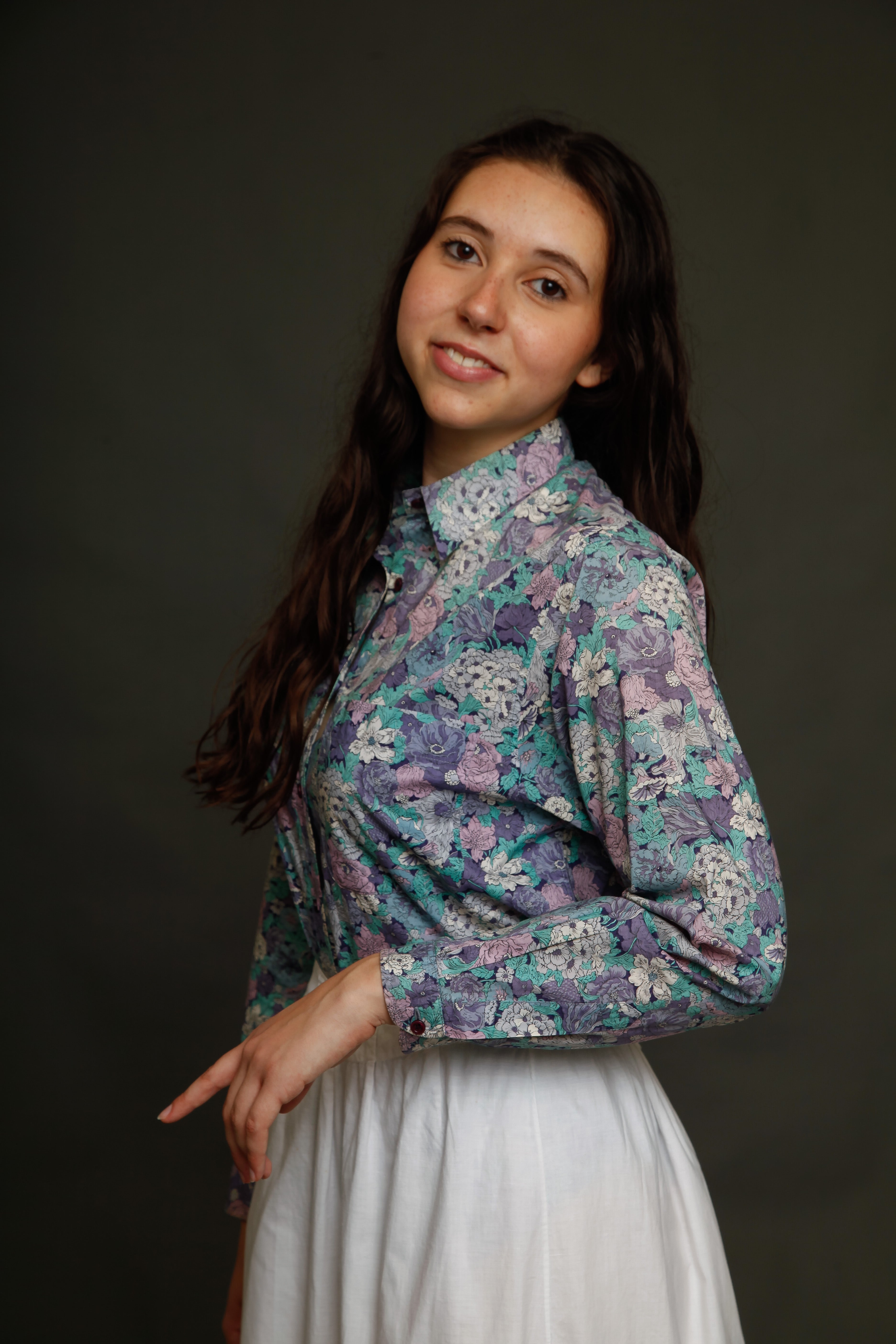 Cacharel Liberty of London Floral Print Shirt