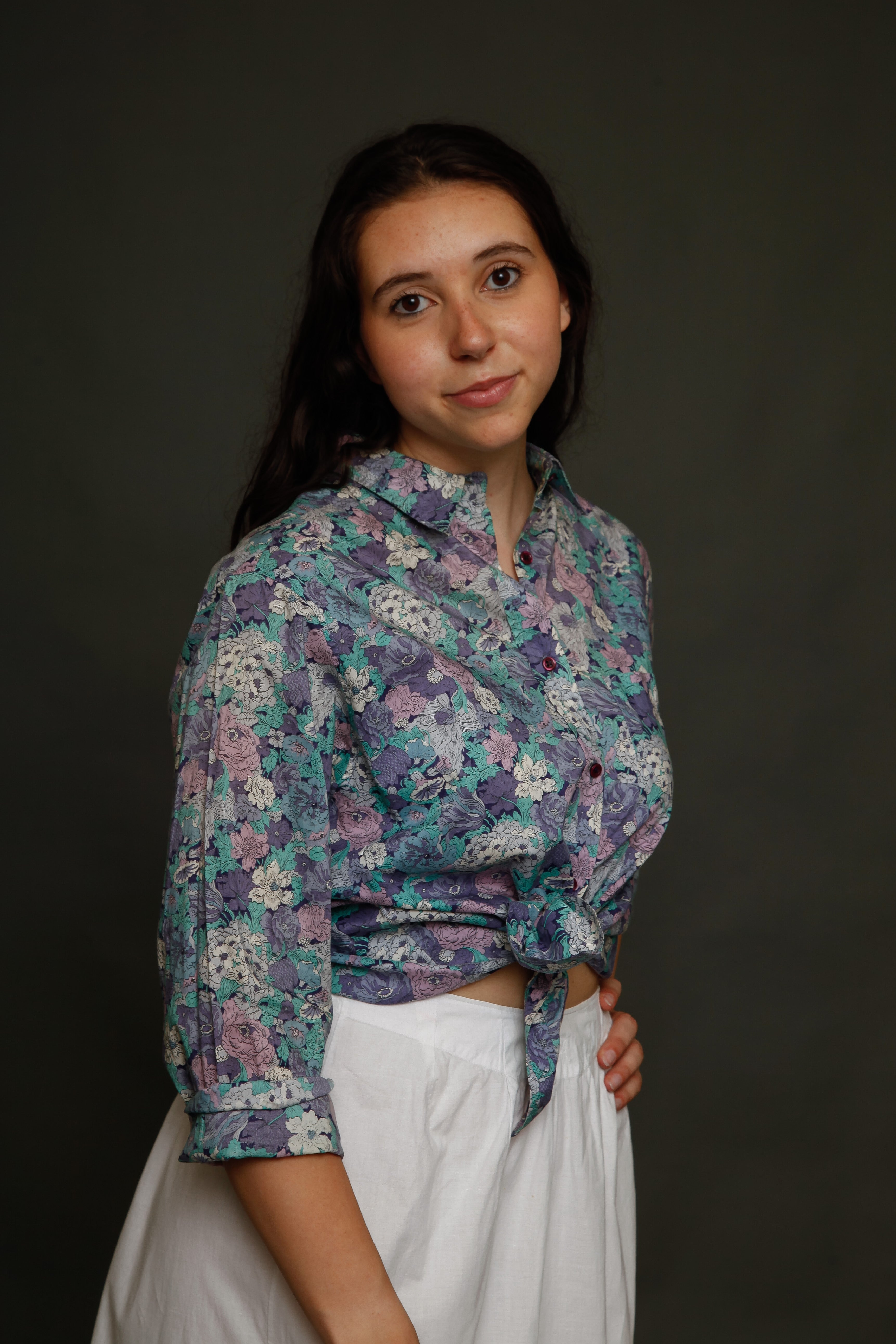 Cacharel Liberty of London Floral Print Shirt