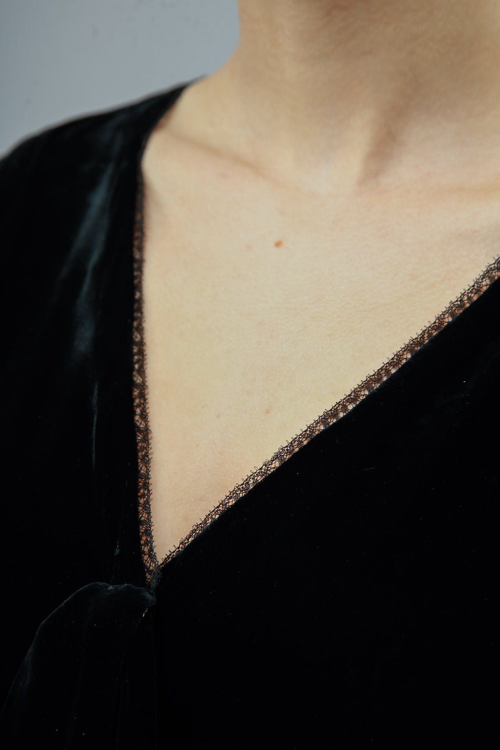 1920 Silk Velvet Dress