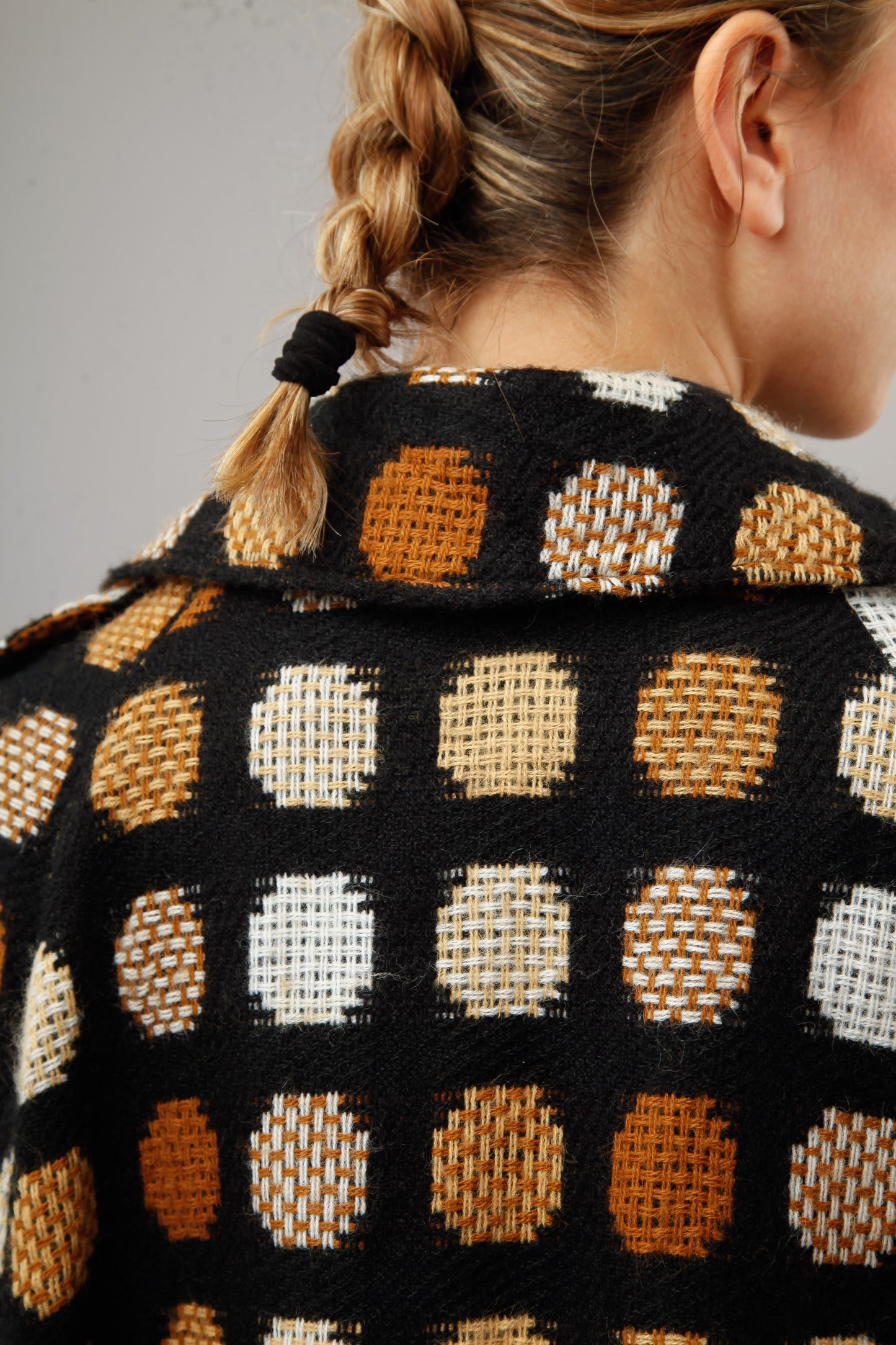 1960 Dotted Brown Cape