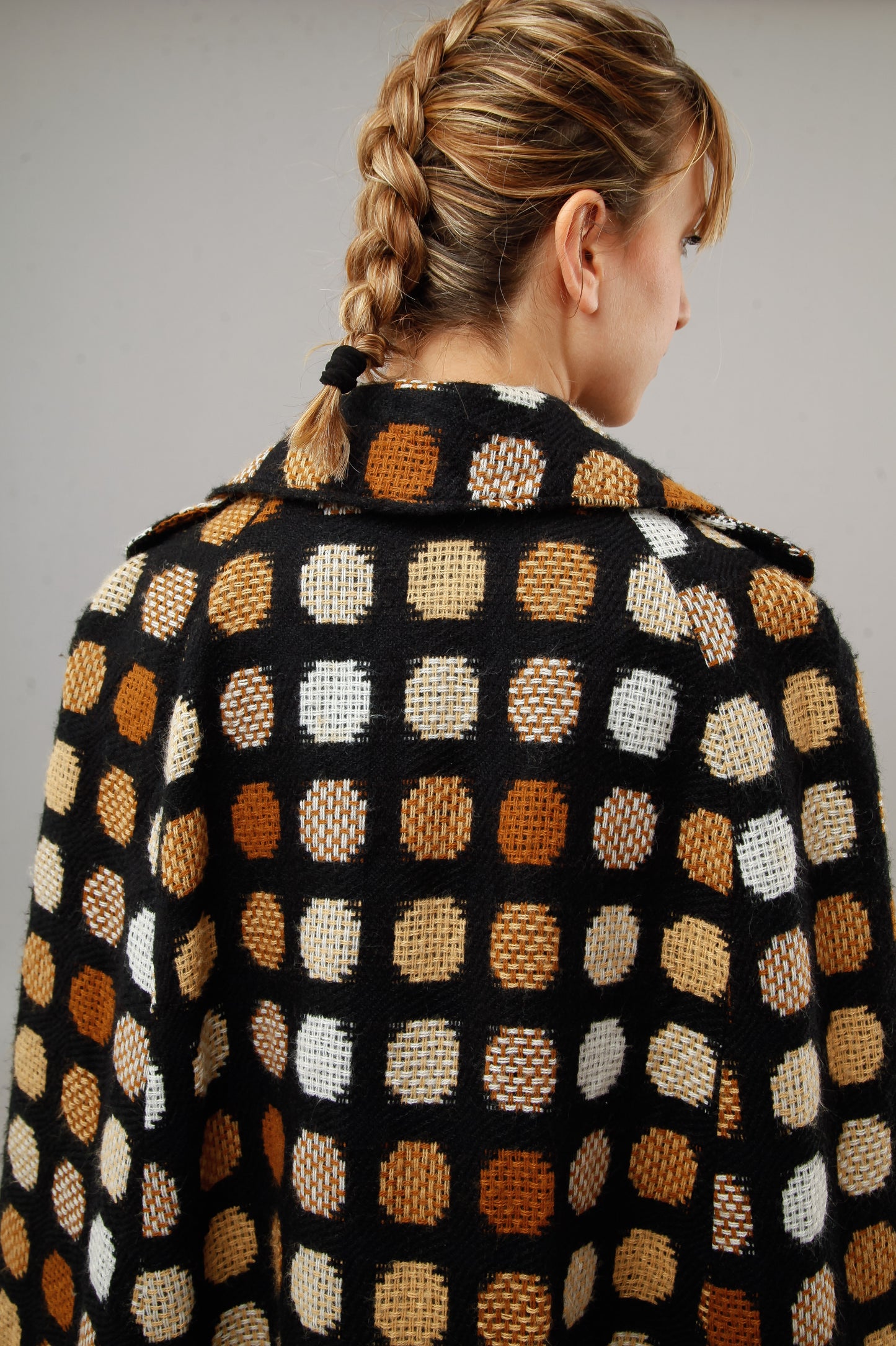 1960 Dotted Brown Cape