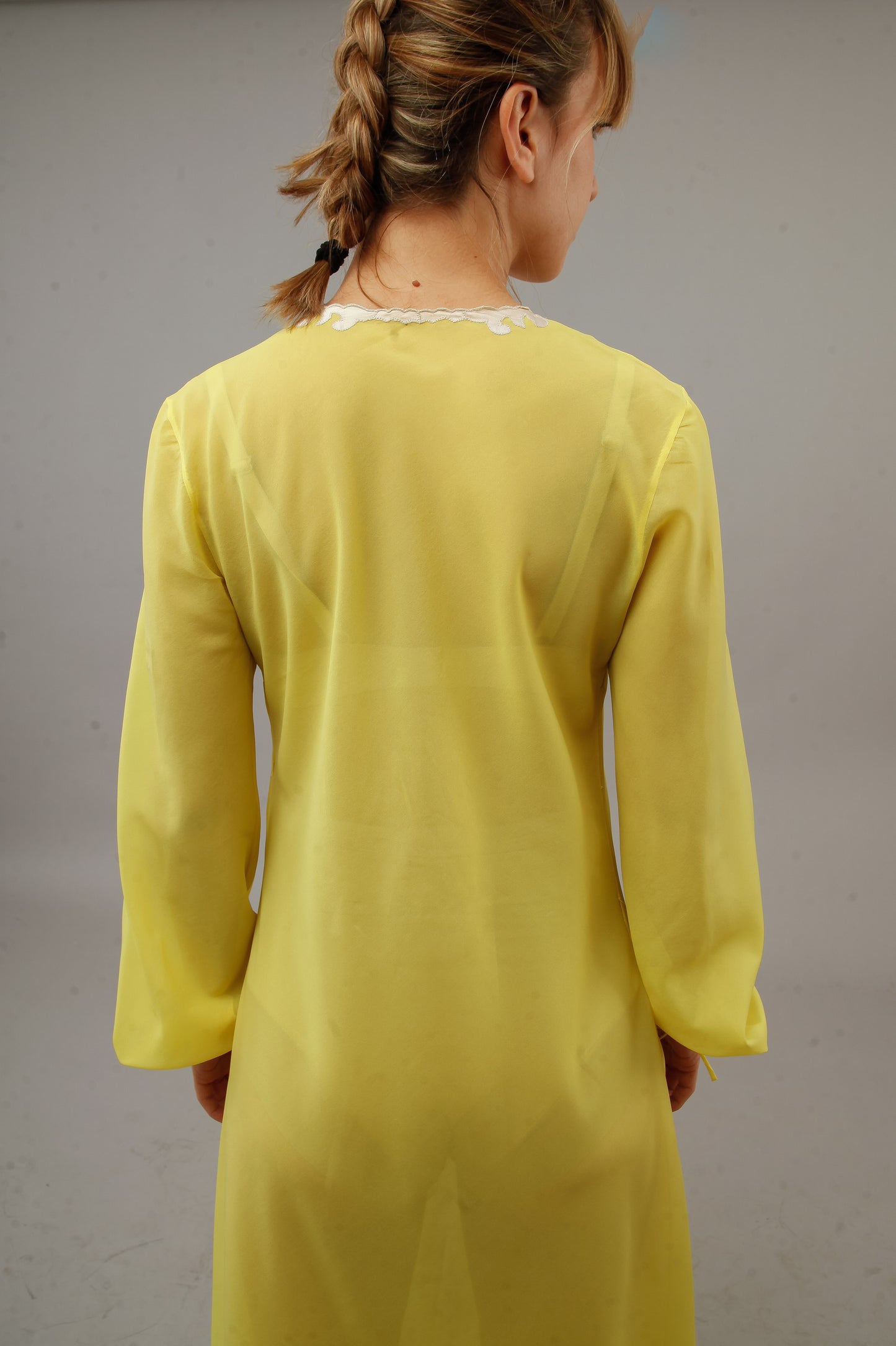 1960 yellow caftan
