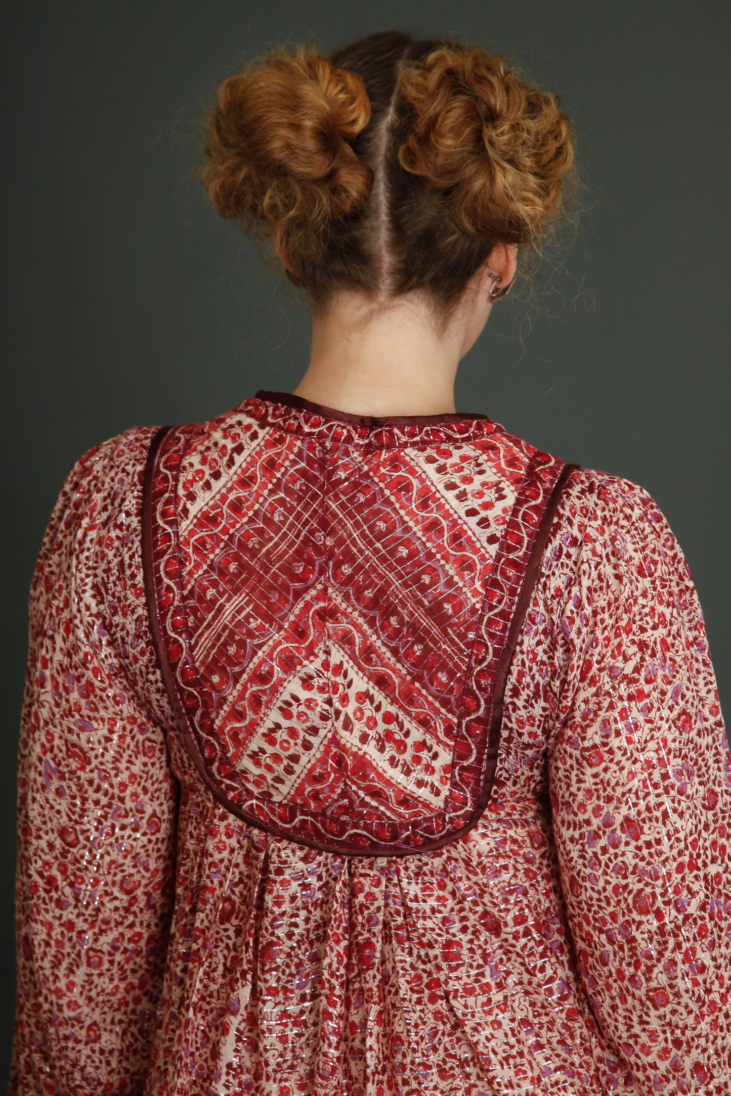 Late 70s Indian Gauze Dress