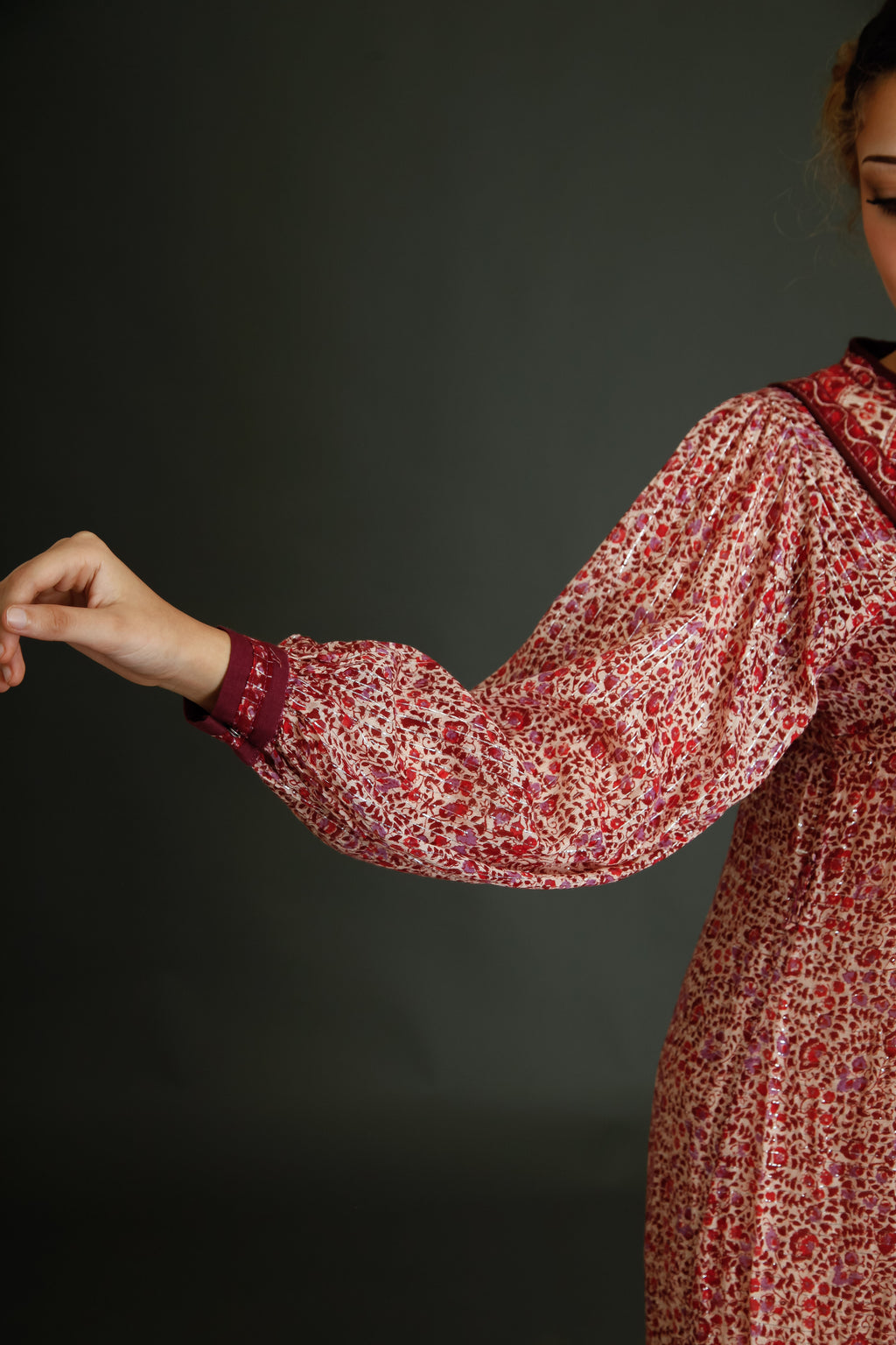 Late 70s Indian Gauze Dress
