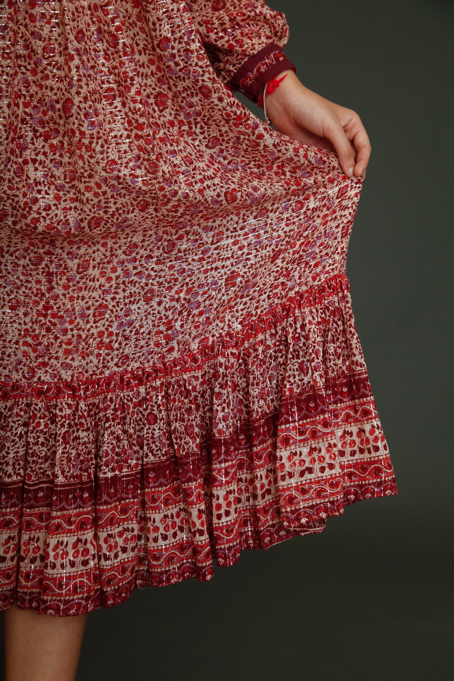 Late 70s Indian Gauze Dress