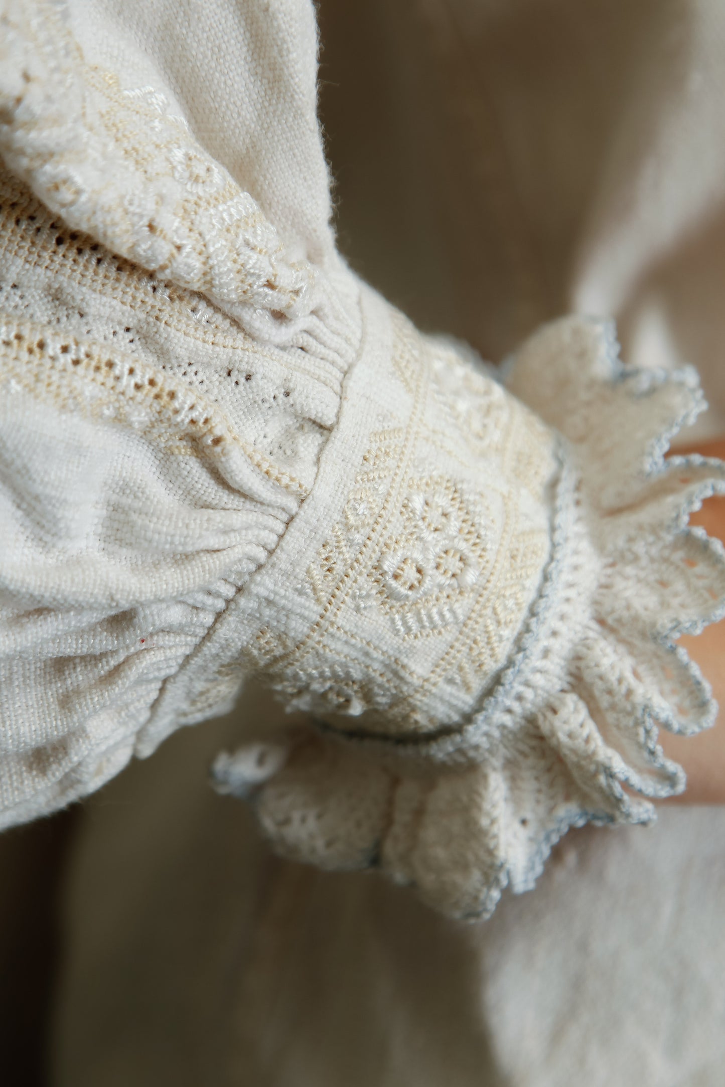 Antique Romanian Folk Blouse