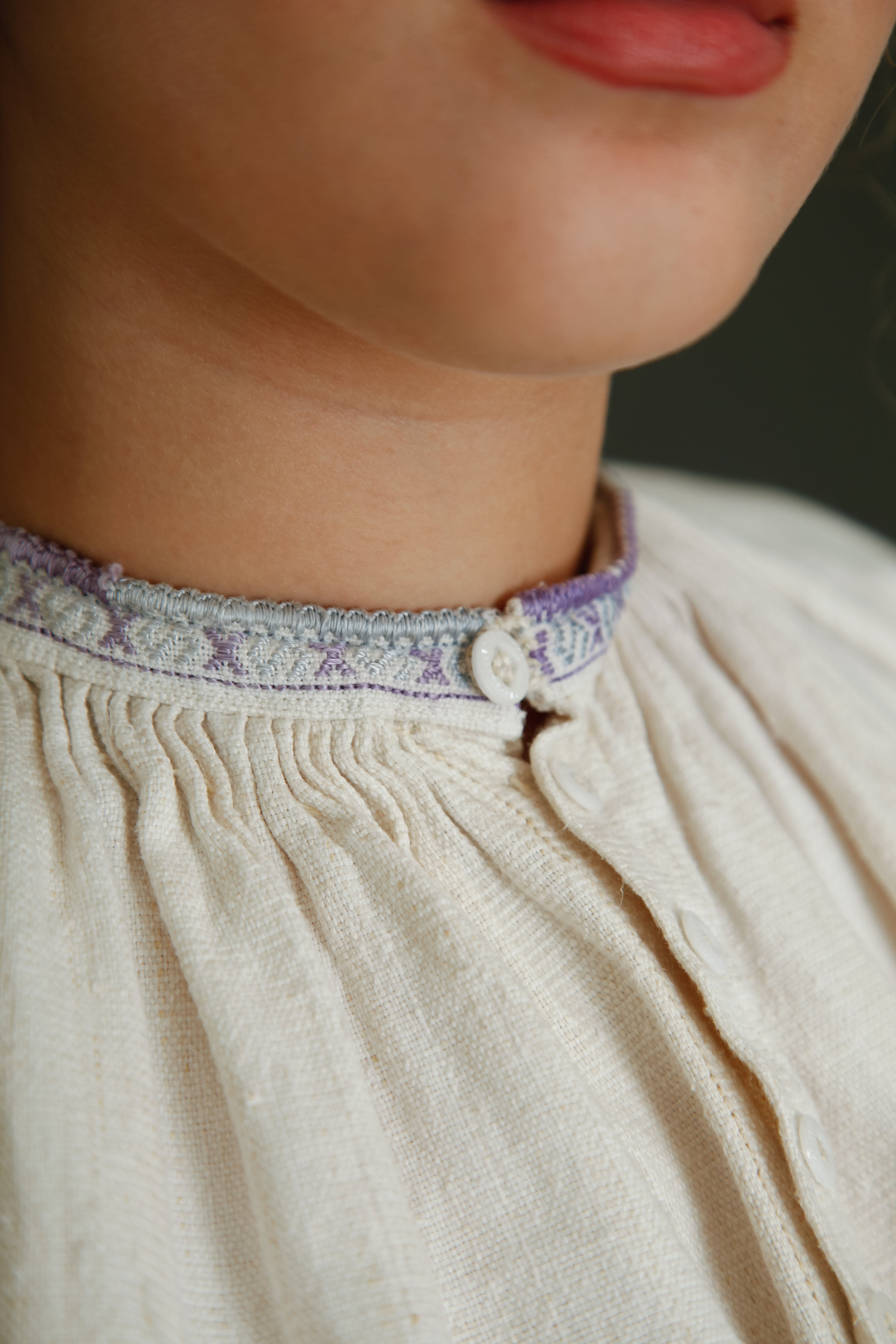 Antique Romanian Folk Blouse