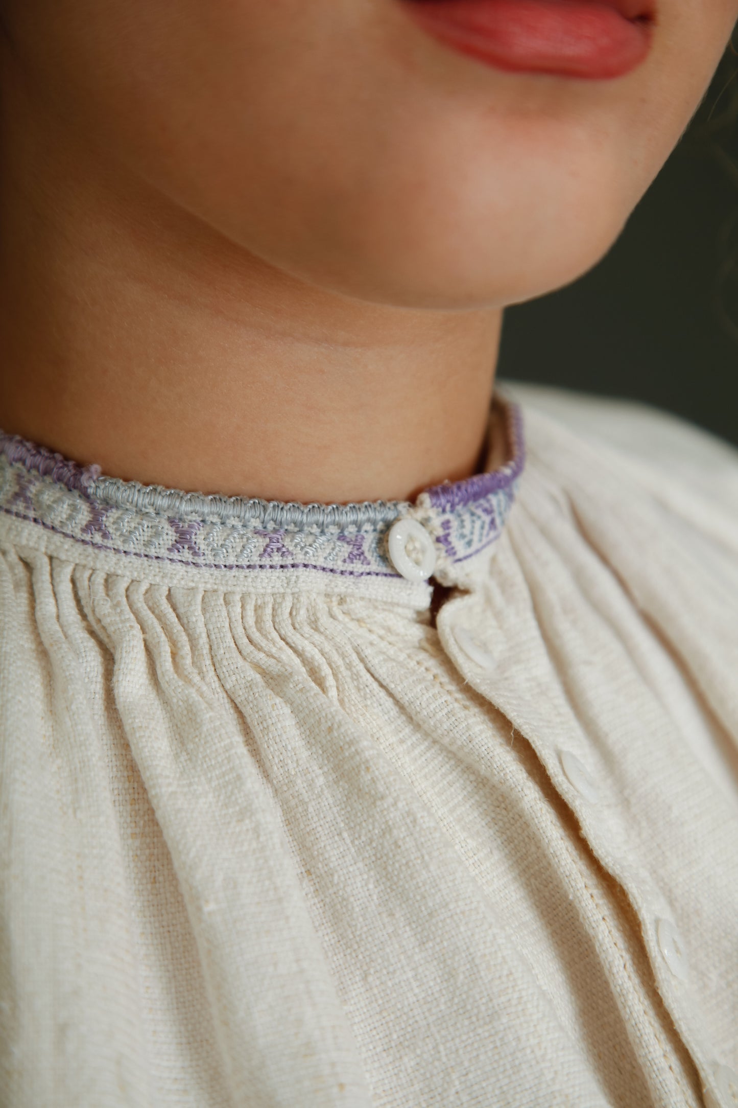 Antique Romanian Folk Blouse