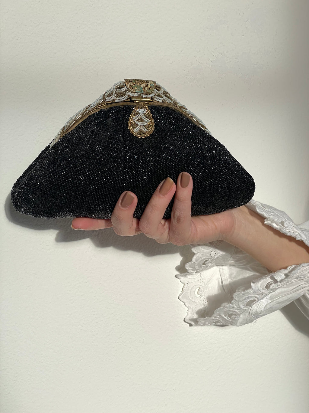1930 French Evening Beaded Clutch