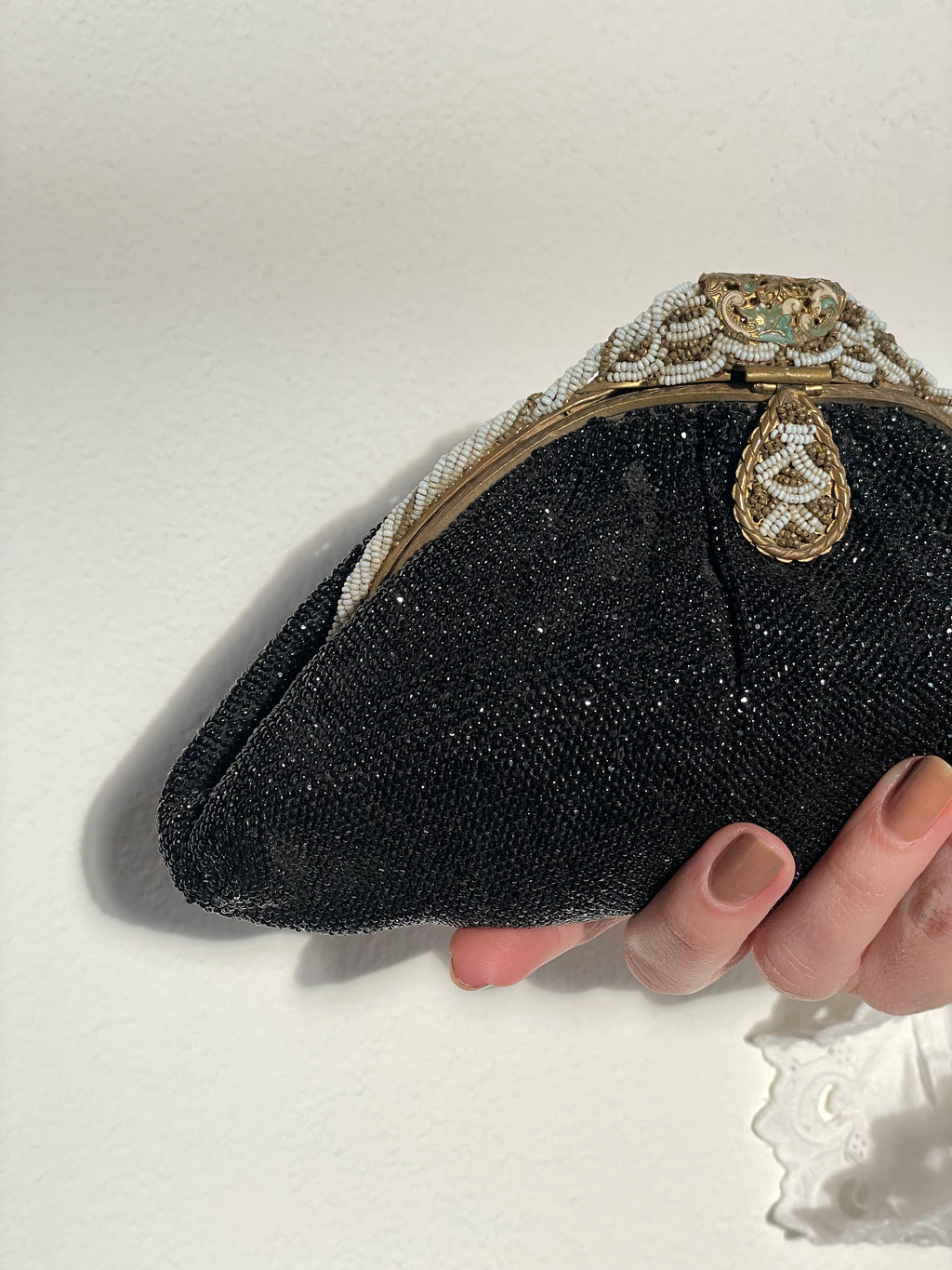 1930 French Evening Beaded Clutch