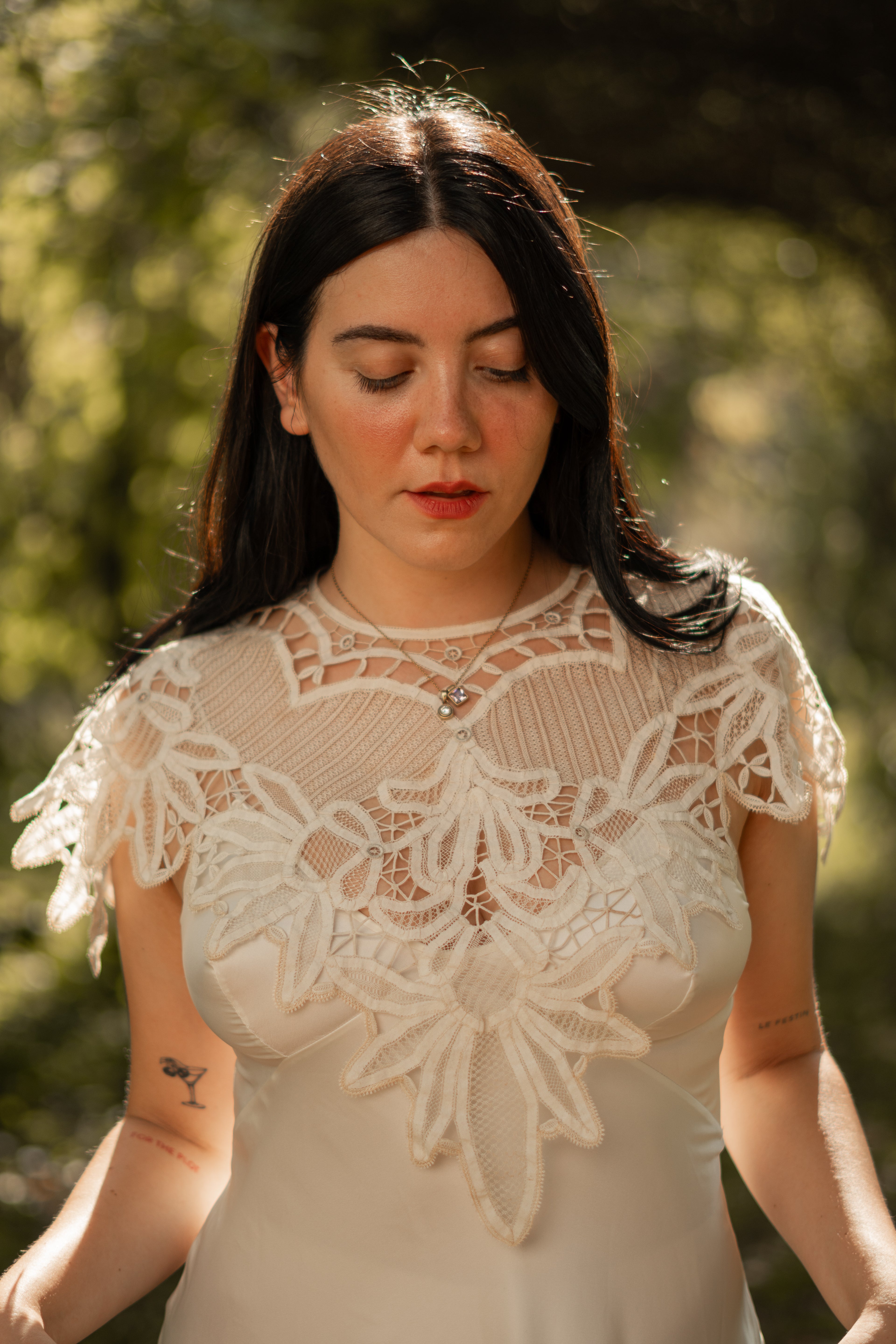 Antique Renaissance Lace Big Collar
