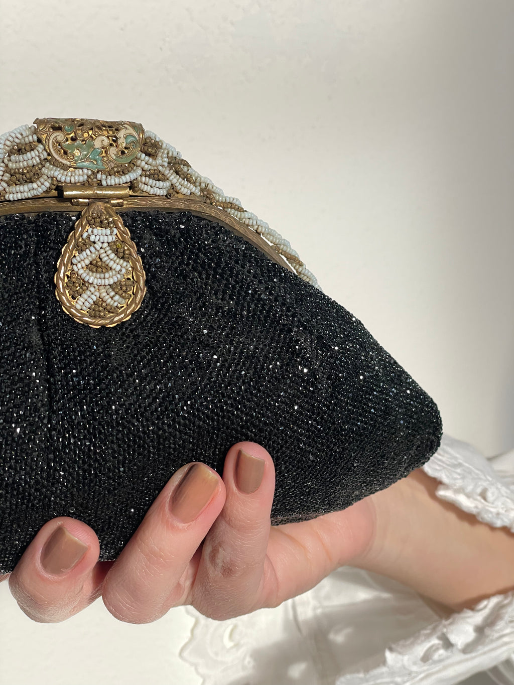 1930 French Evening Beaded Clutch